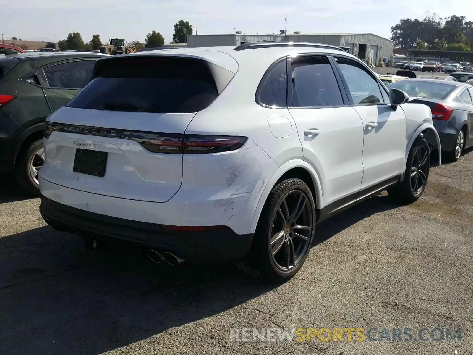 4 Photograph of a damaged car WP1AB2AY7LDA28937 PORSCHE CAYENNE 2020