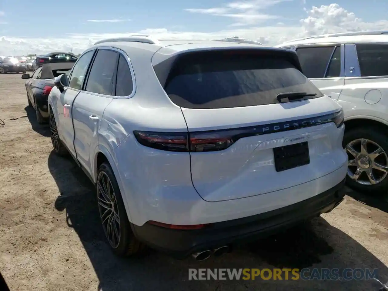 3 Photograph of a damaged car WP1AB2AY8LDA28493 PORSCHE CAYENNE 2020