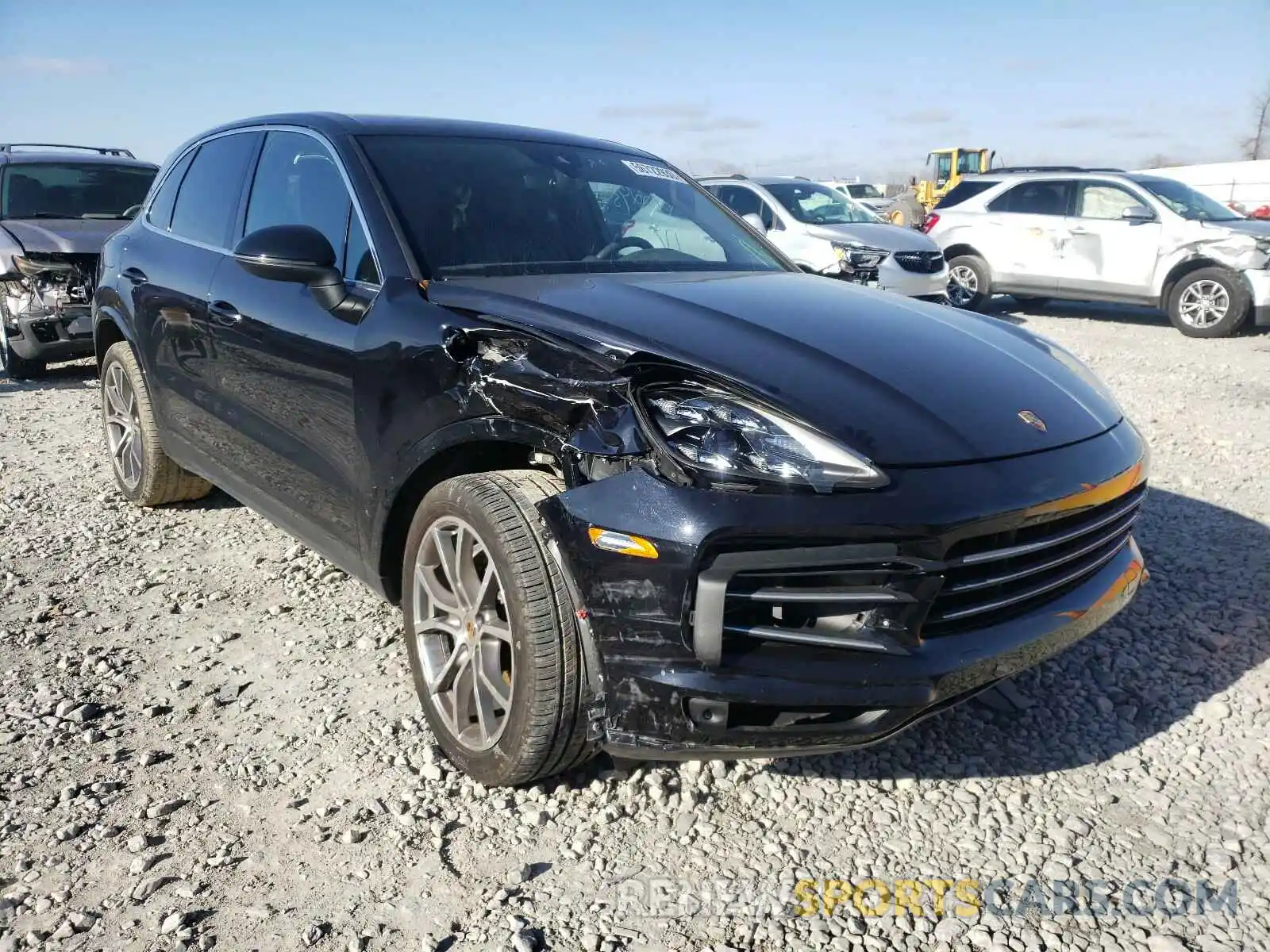 1 Photograph of a damaged car WP1AB2AY9LDA27045 PORSCHE CAYENNE 2020