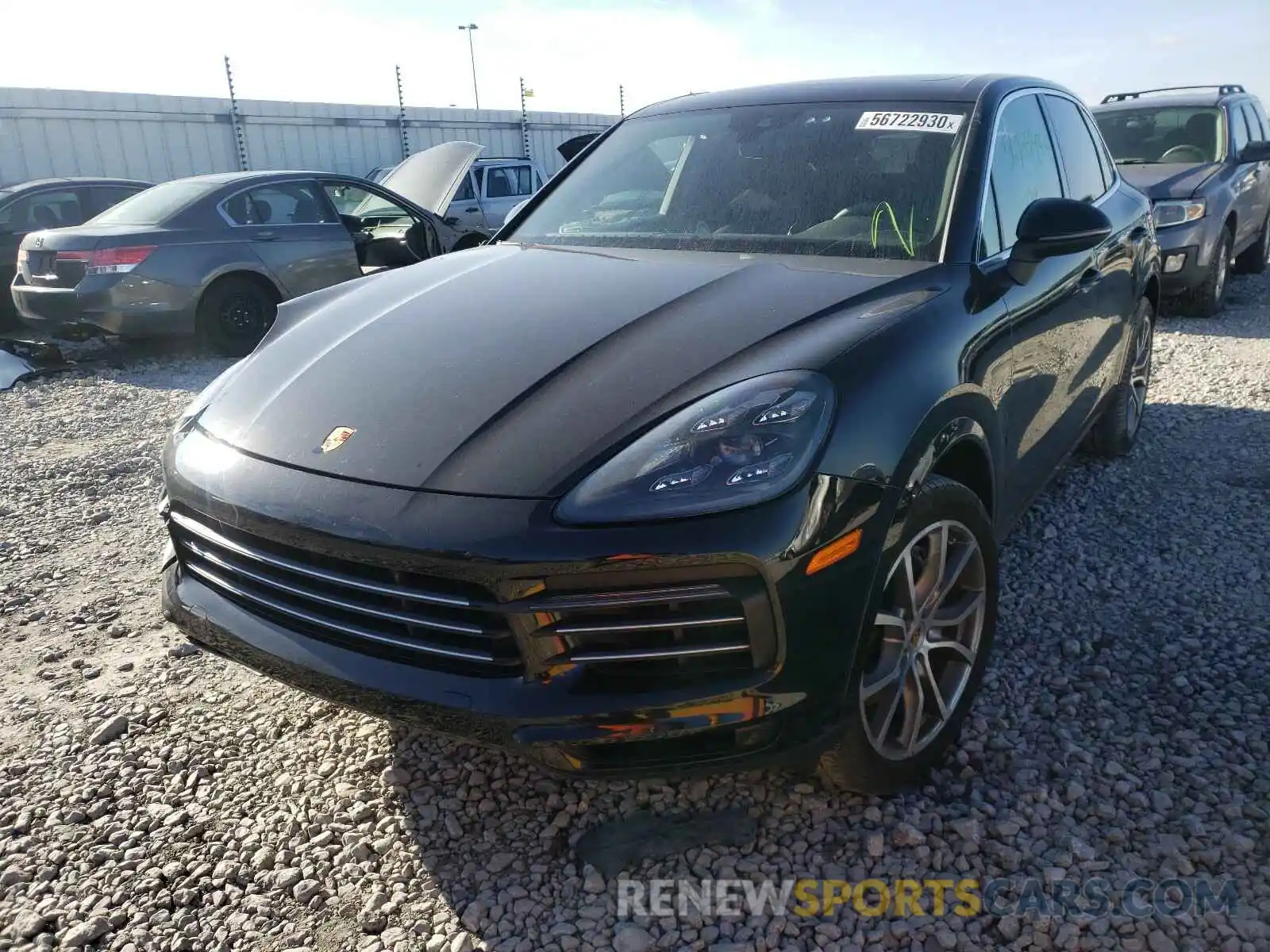 2 Photograph of a damaged car WP1AB2AY9LDA27045 PORSCHE CAYENNE 2020