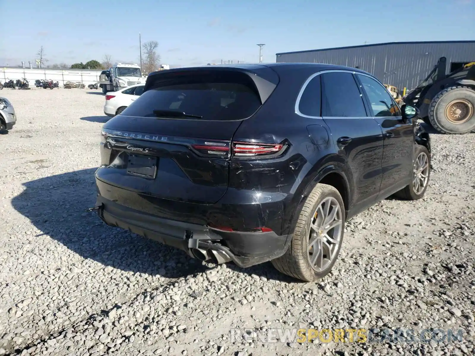 4 Photograph of a damaged car WP1AB2AY9LDA27045 PORSCHE CAYENNE 2020