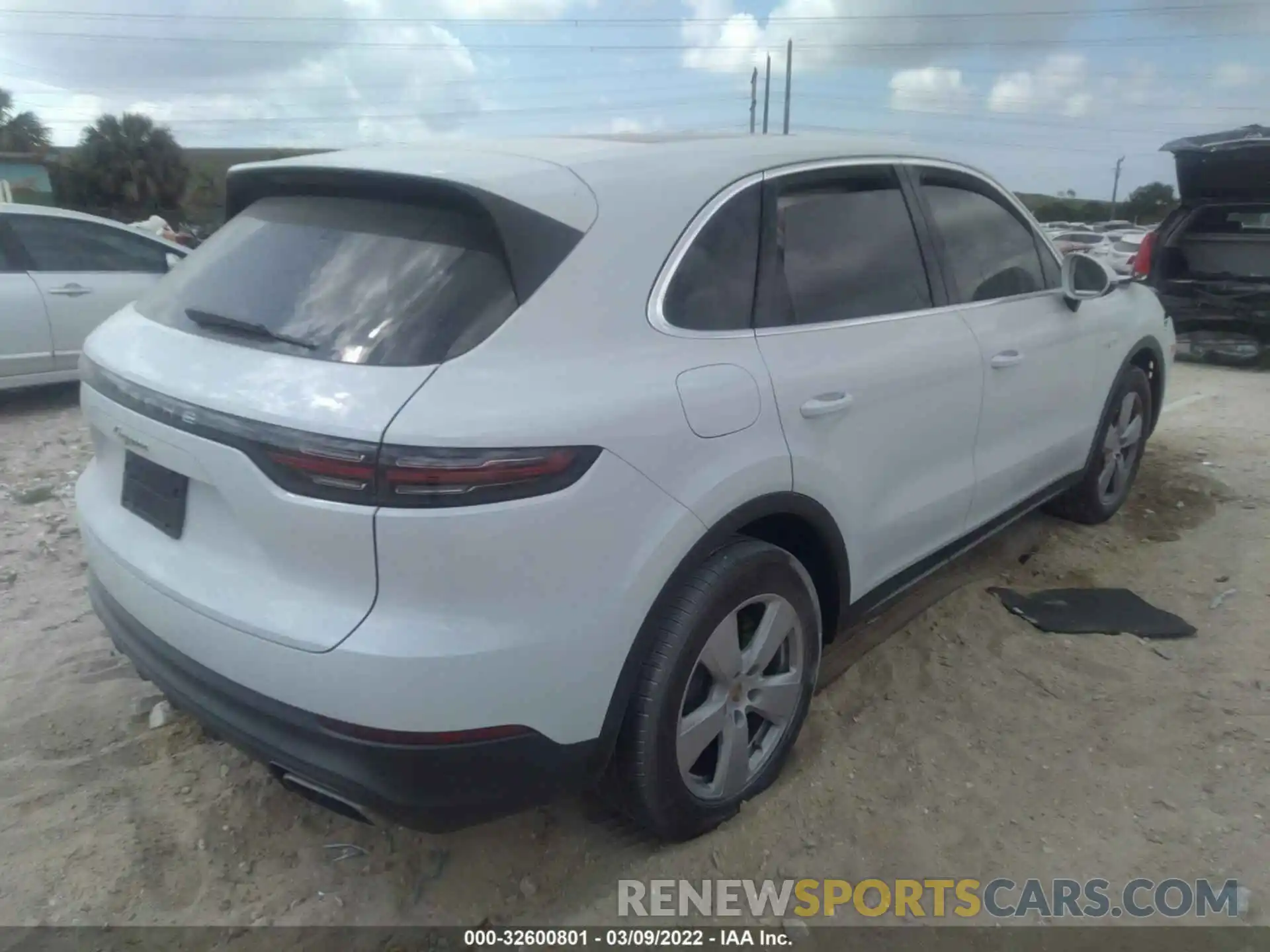 4 Photograph of a damaged car WP1AE2AY3LDA22494 PORSCHE CAYENNE 2020