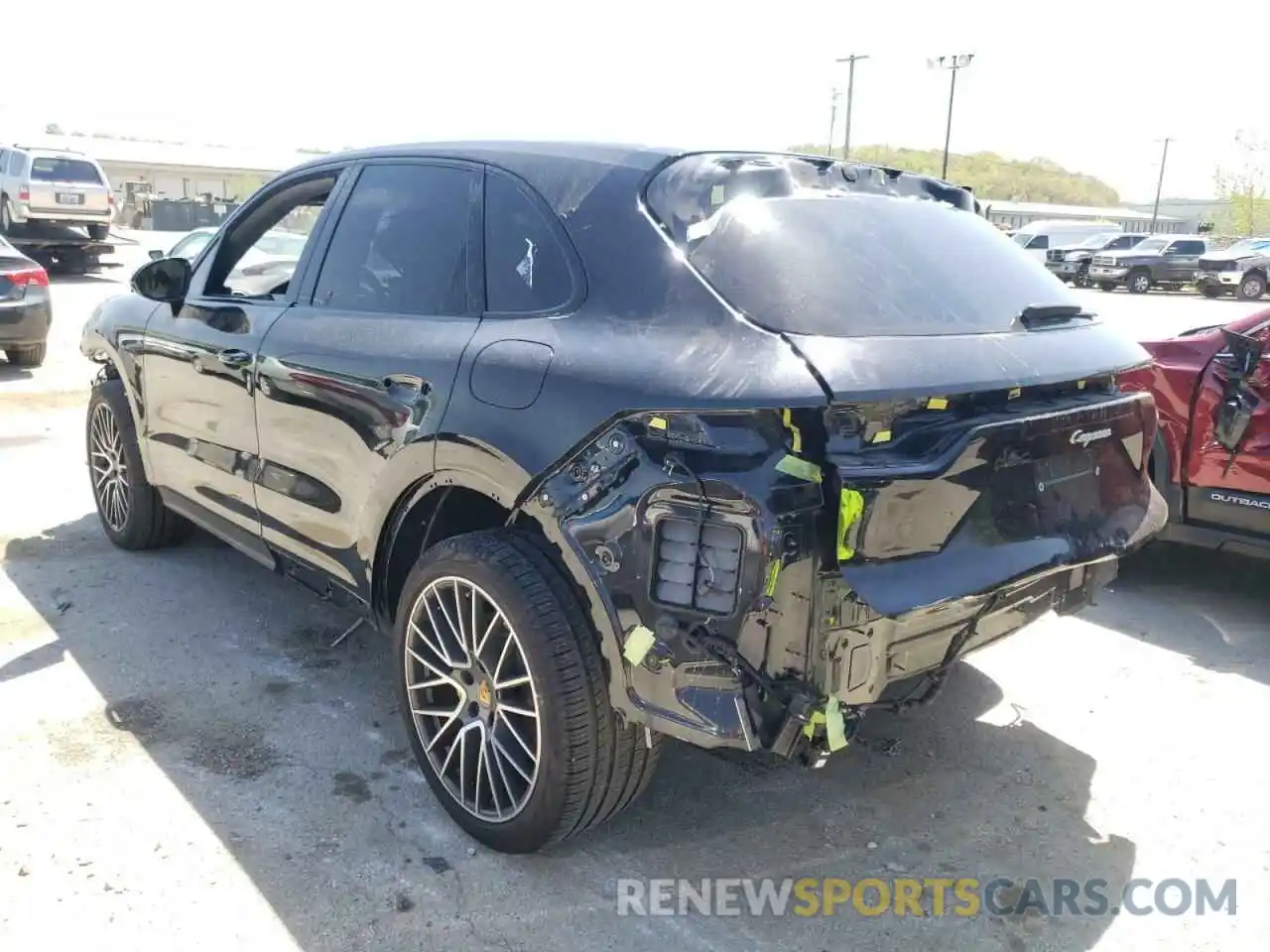 3 Photograph of a damaged car WP1AE2AY3LDA22947 PORSCHE CAYENNE 2020