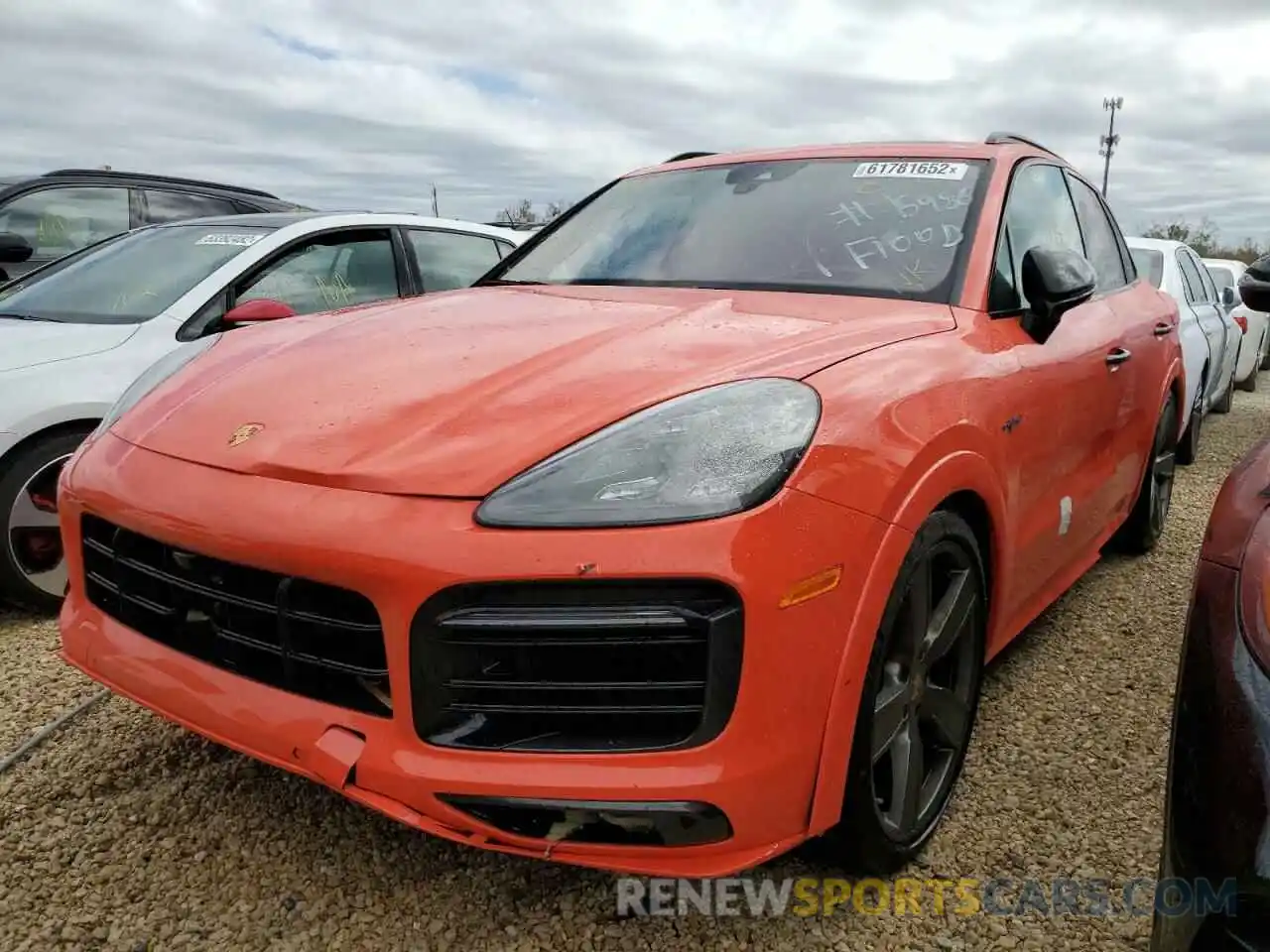 2 Фотография поврежденного автомобиля WP1AE2AY4LDA22018 PORSCHE CAYENNE 2020