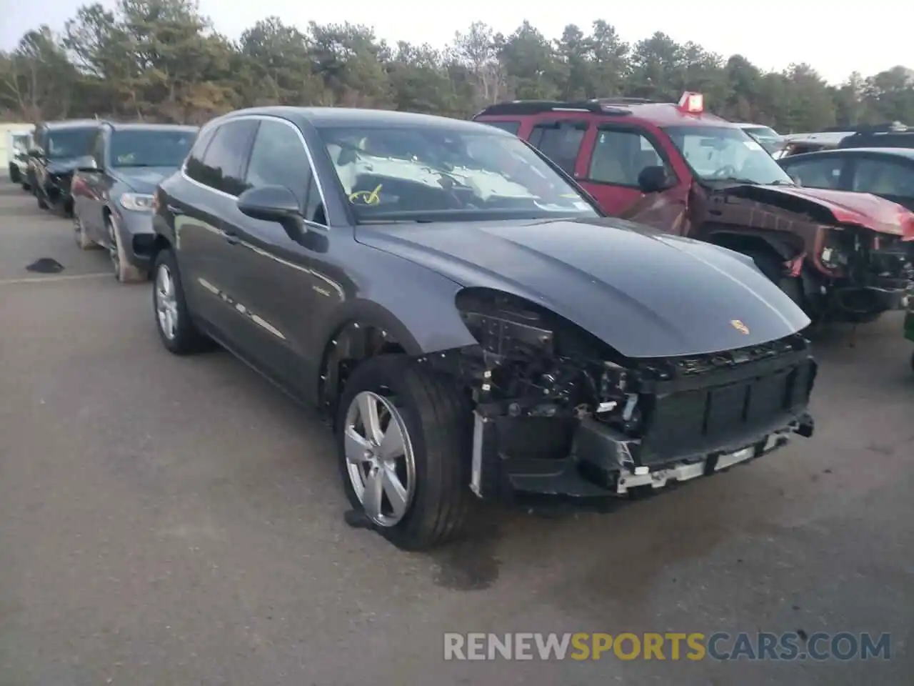 1 Photograph of a damaged car WP1AE2AY4LDA22388 PORSCHE CAYENNE 2020