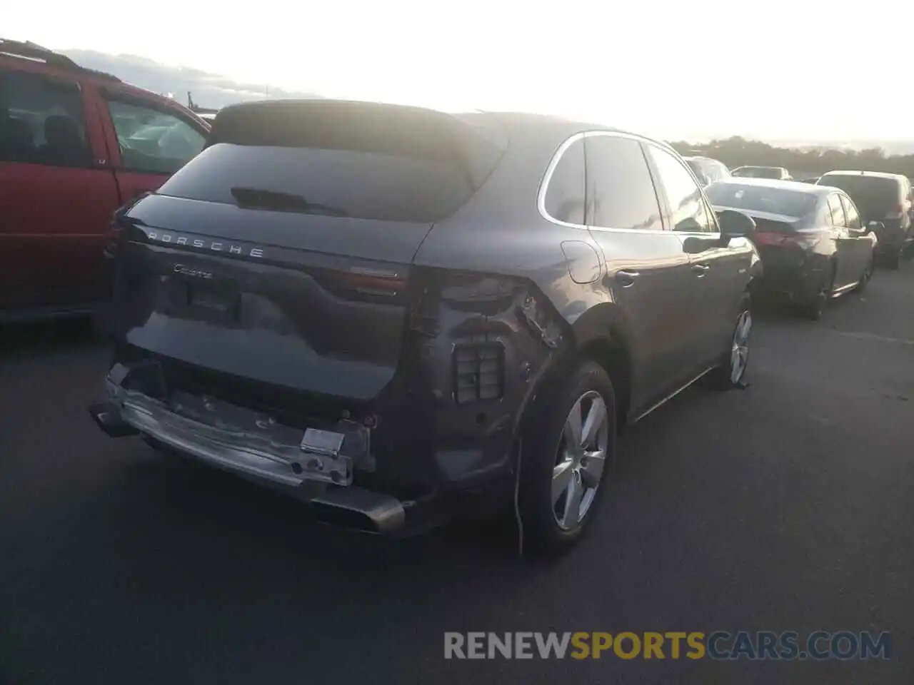 4 Photograph of a damaged car WP1AE2AY4LDA22388 PORSCHE CAYENNE 2020