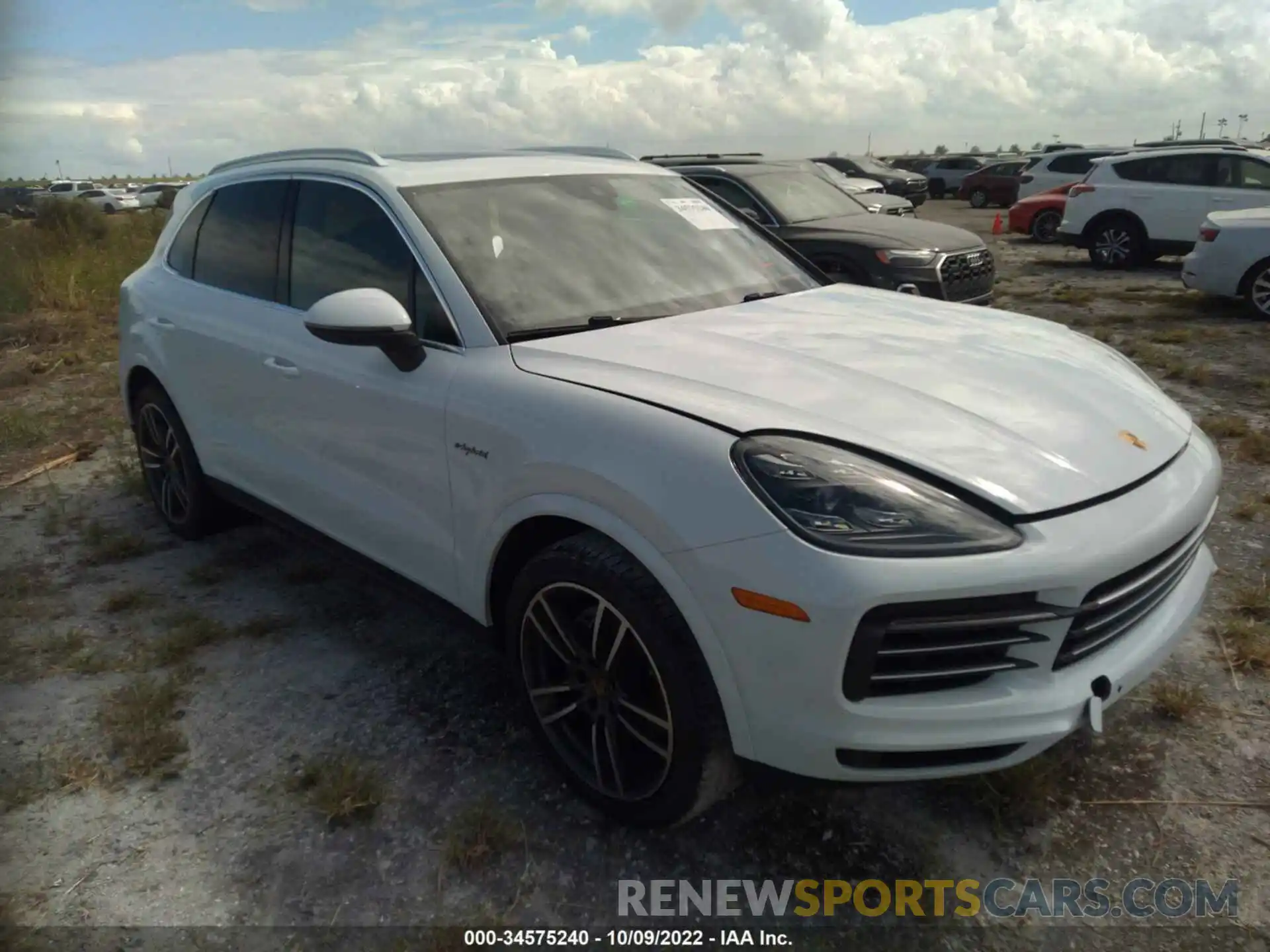 1 Фотография поврежденного автомобиля WP1AE2AY7LDA23082 PORSCHE CAYENNE 2020