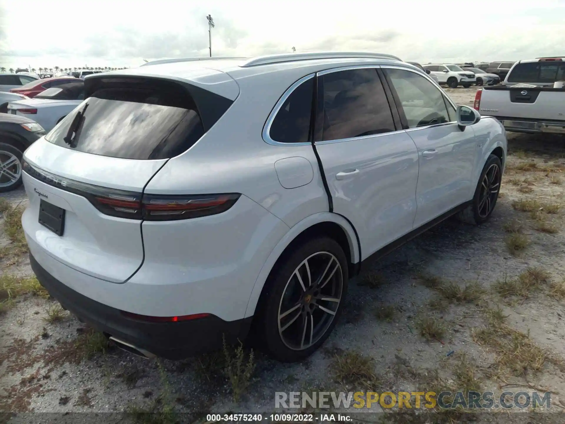 4 Фотография поврежденного автомобиля WP1AE2AY7LDA23082 PORSCHE CAYENNE 2020