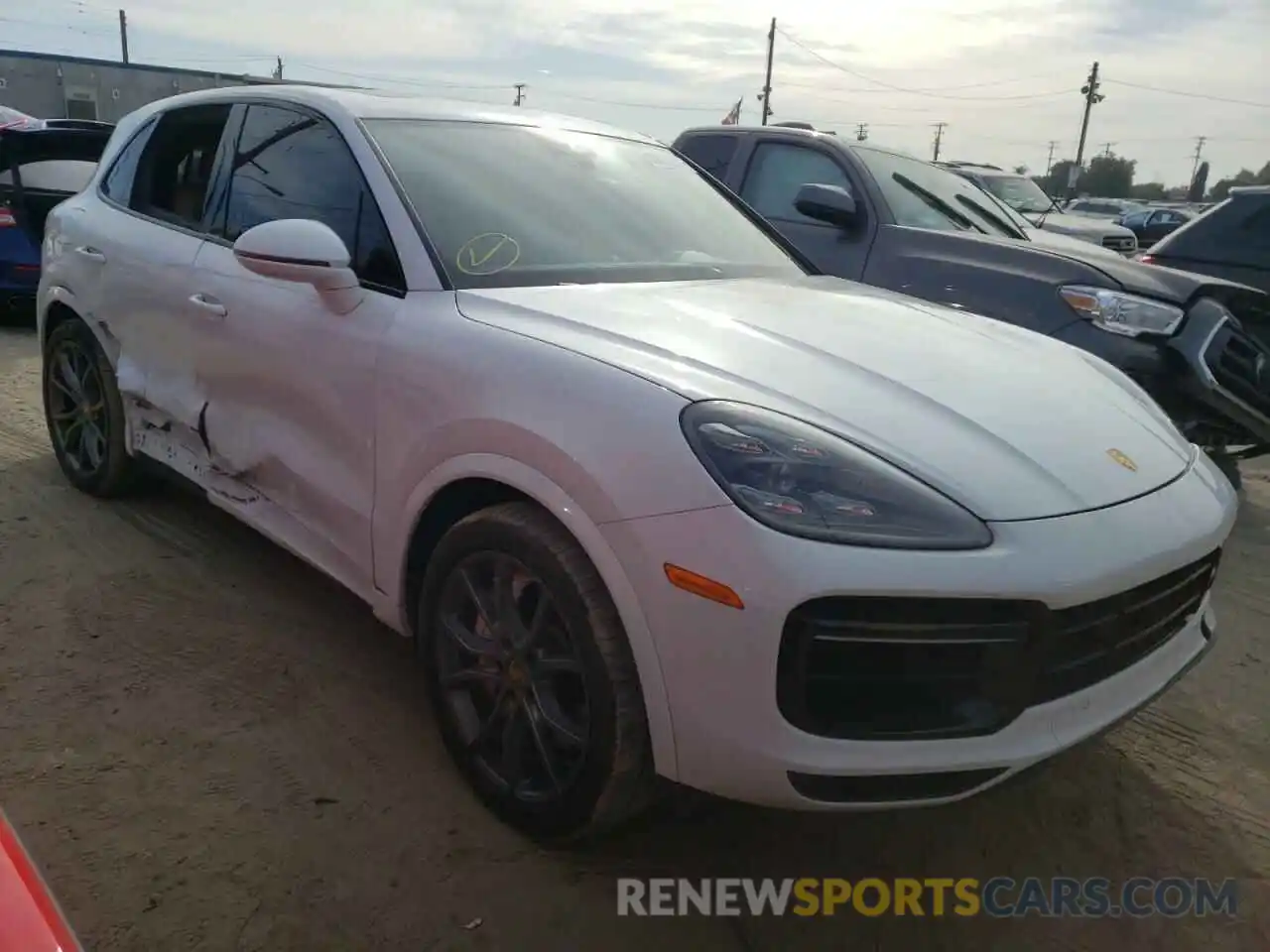 1 Photograph of a damaged car WP1AF2AY0LDA39069 PORSCHE CAYENNE 2020