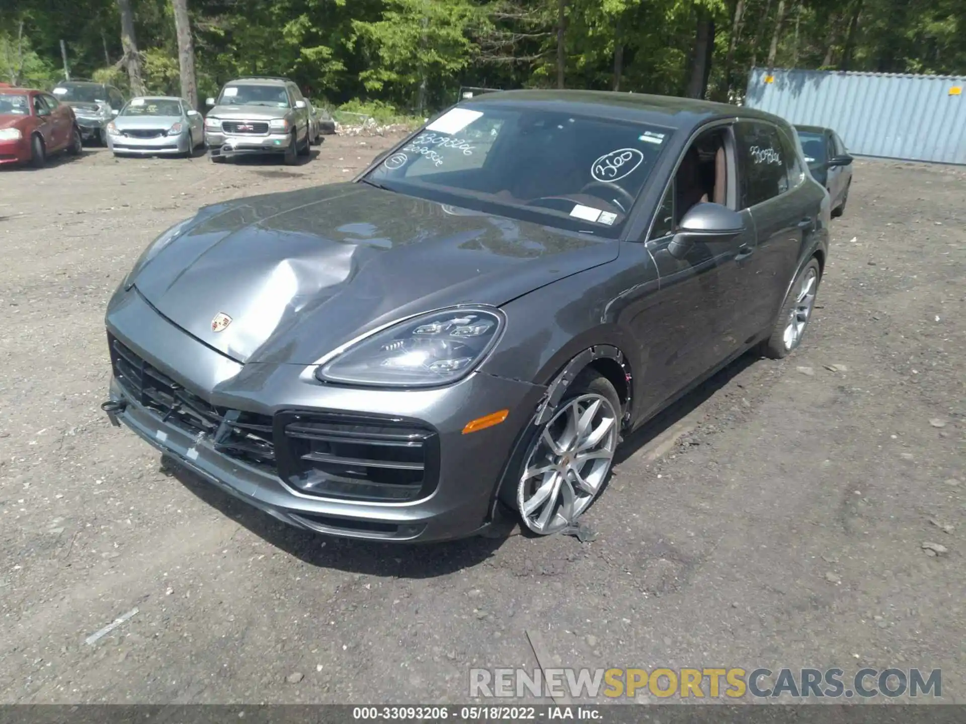 6 Photograph of a damaged car WP1AF2AY4LDA39186 PORSCHE CAYENNE 2020