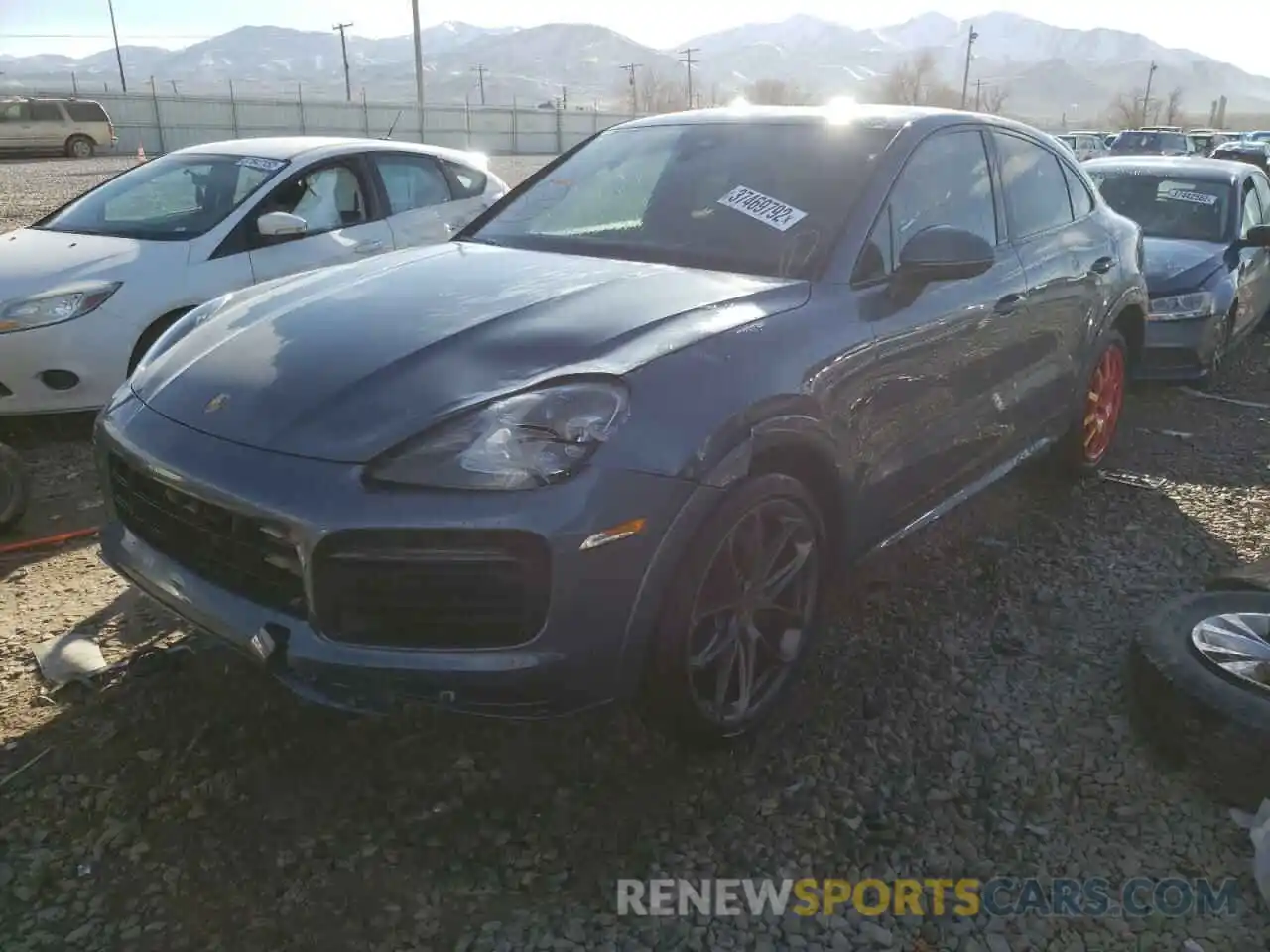 2 Photograph of a damaged car WP1BA2AY2LDA46768 PORSCHE CAYENNE 2020