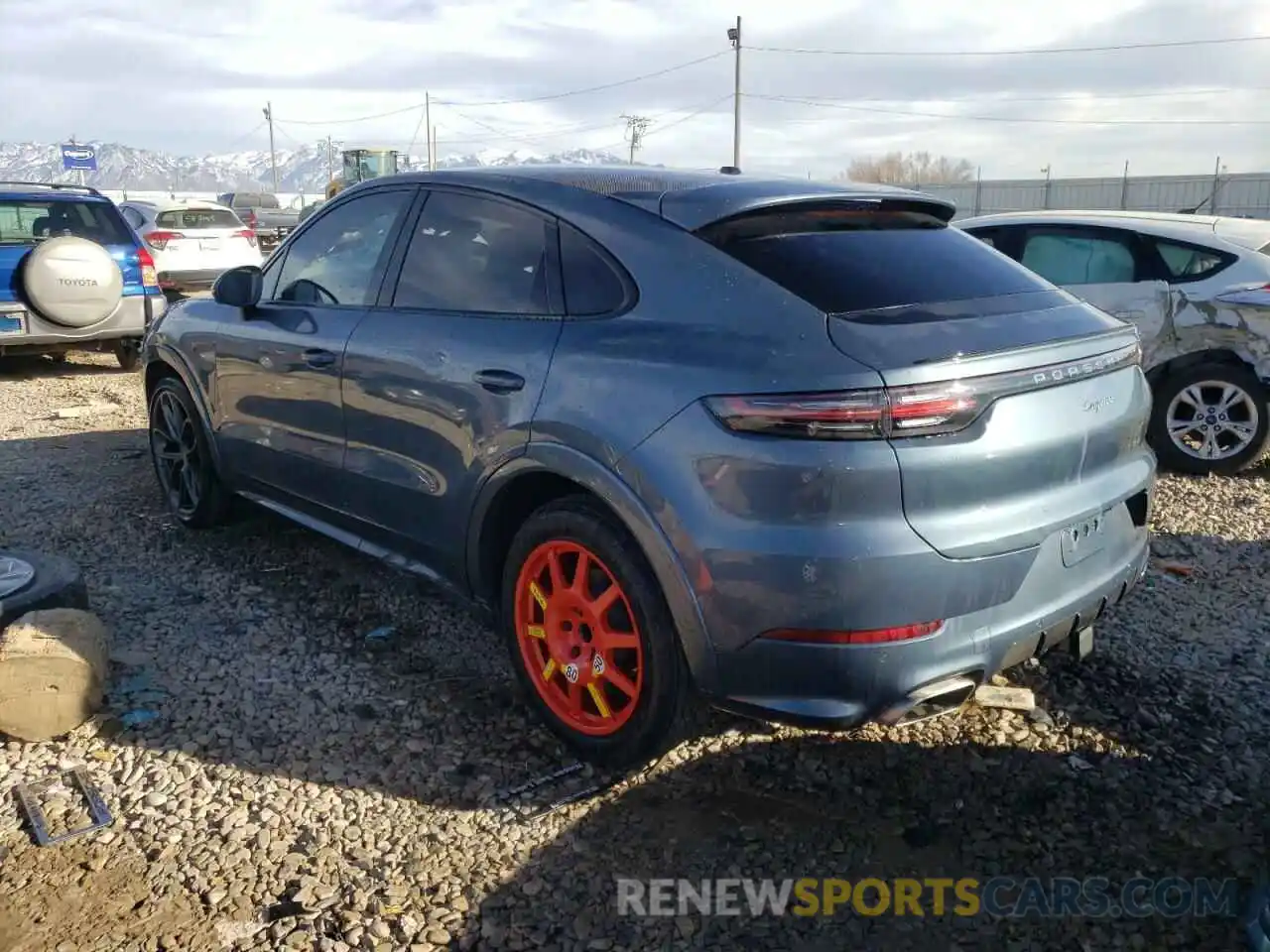 3 Photograph of a damaged car WP1BA2AY2LDA46768 PORSCHE CAYENNE 2020