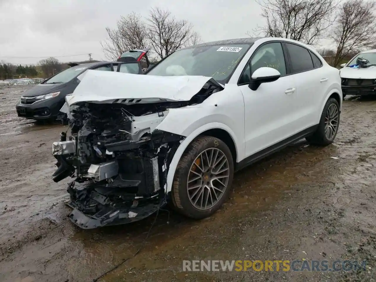 2 Photograph of a damaged car WP1BA2AY5LDA46540 PORSCHE CAYENNE 2020