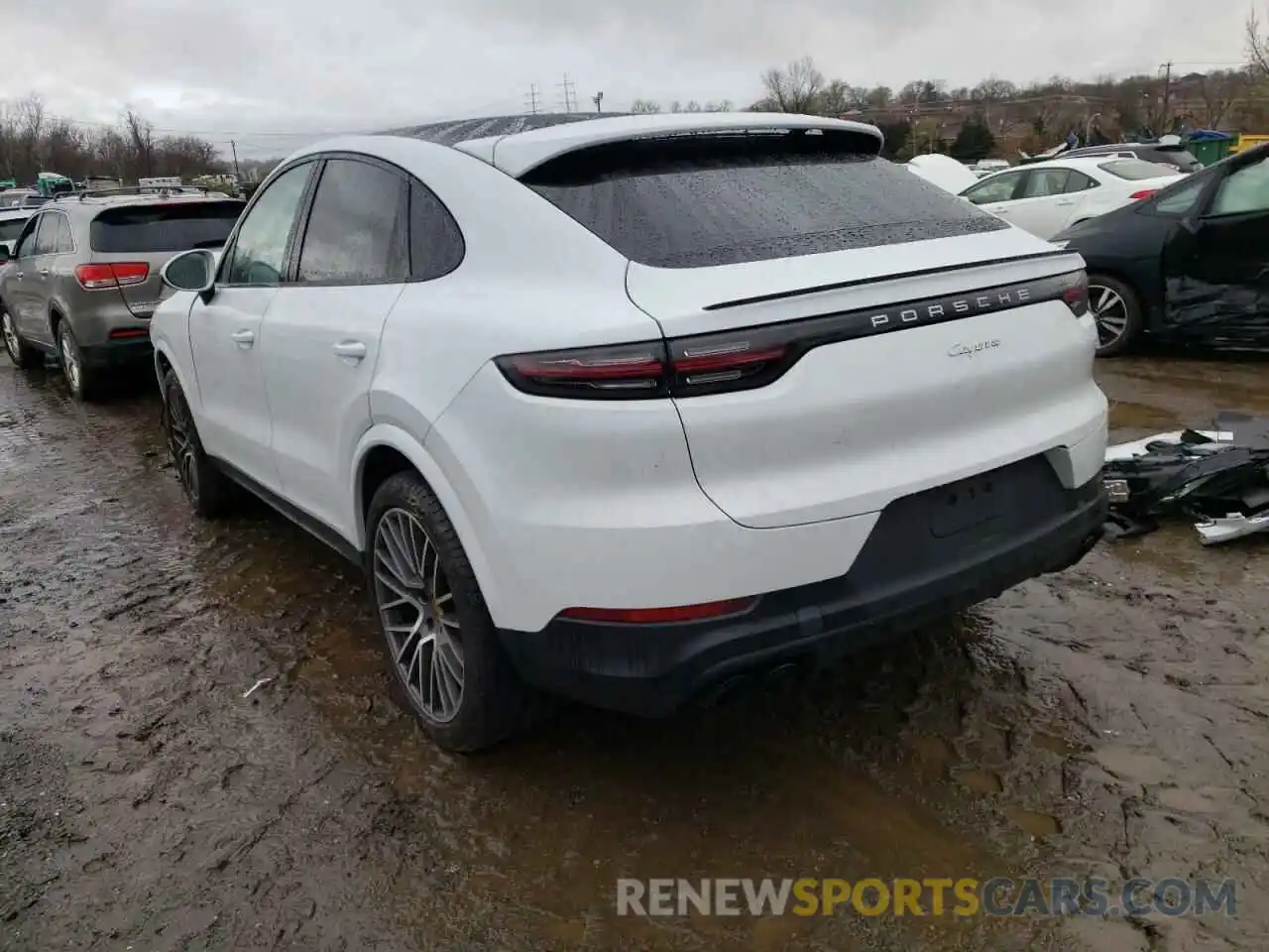 3 Фотография поврежденного автомобиля WP1BA2AY5LDA46540 PORSCHE CAYENNE 2020