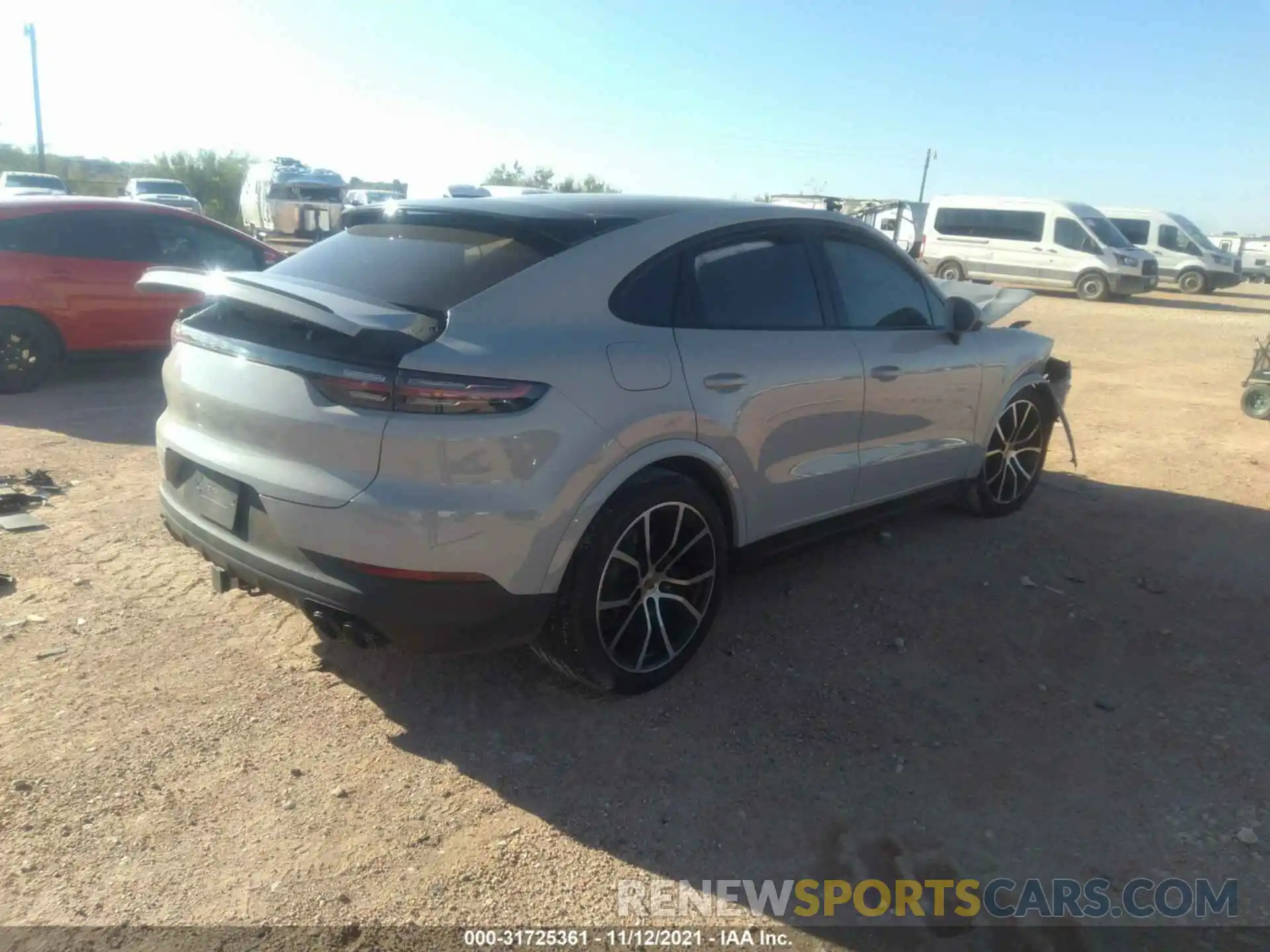 4 Фотография поврежденного автомобиля WP1BA2AY6LDA47969 PORSCHE CAYENNE 2020