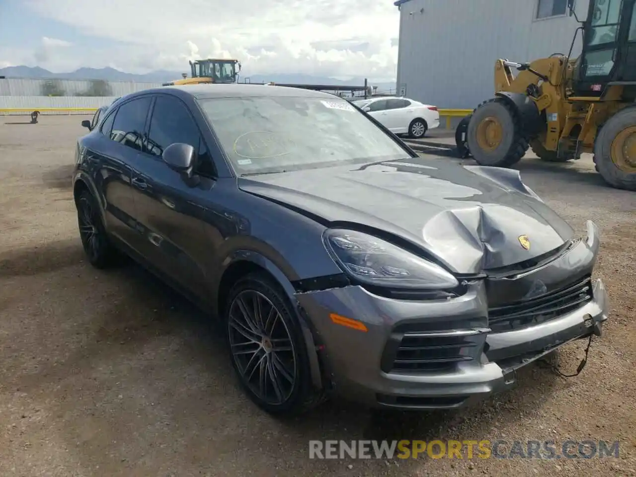 1 Photograph of a damaged car WP1BA2AY8LDA46872 PORSCHE CAYENNE 2020