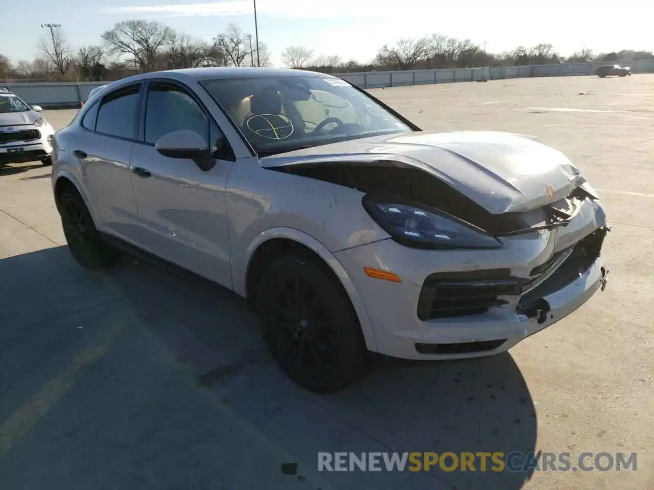 1 Photograph of a damaged car WP1BA2AY9LDA47027 PORSCHE CAYENNE 2020