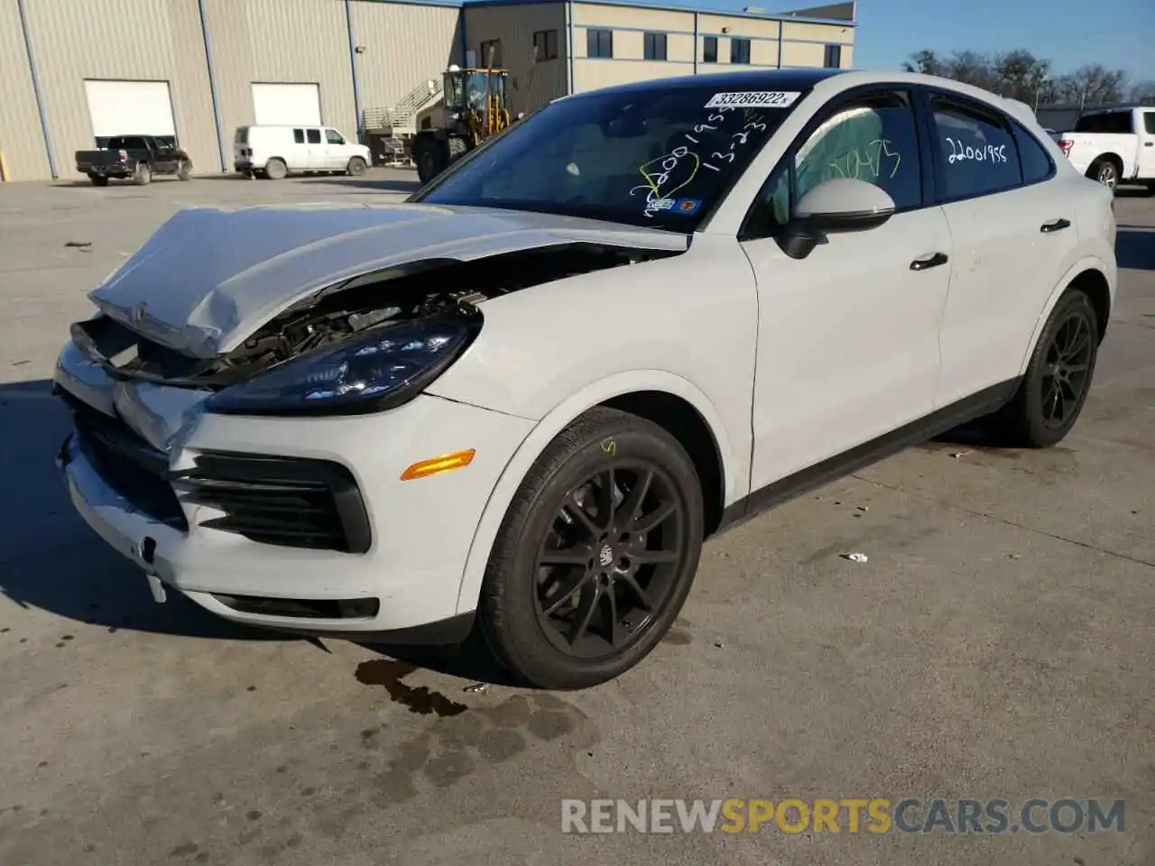 2 Photograph of a damaged car WP1BA2AY9LDA47027 PORSCHE CAYENNE 2020