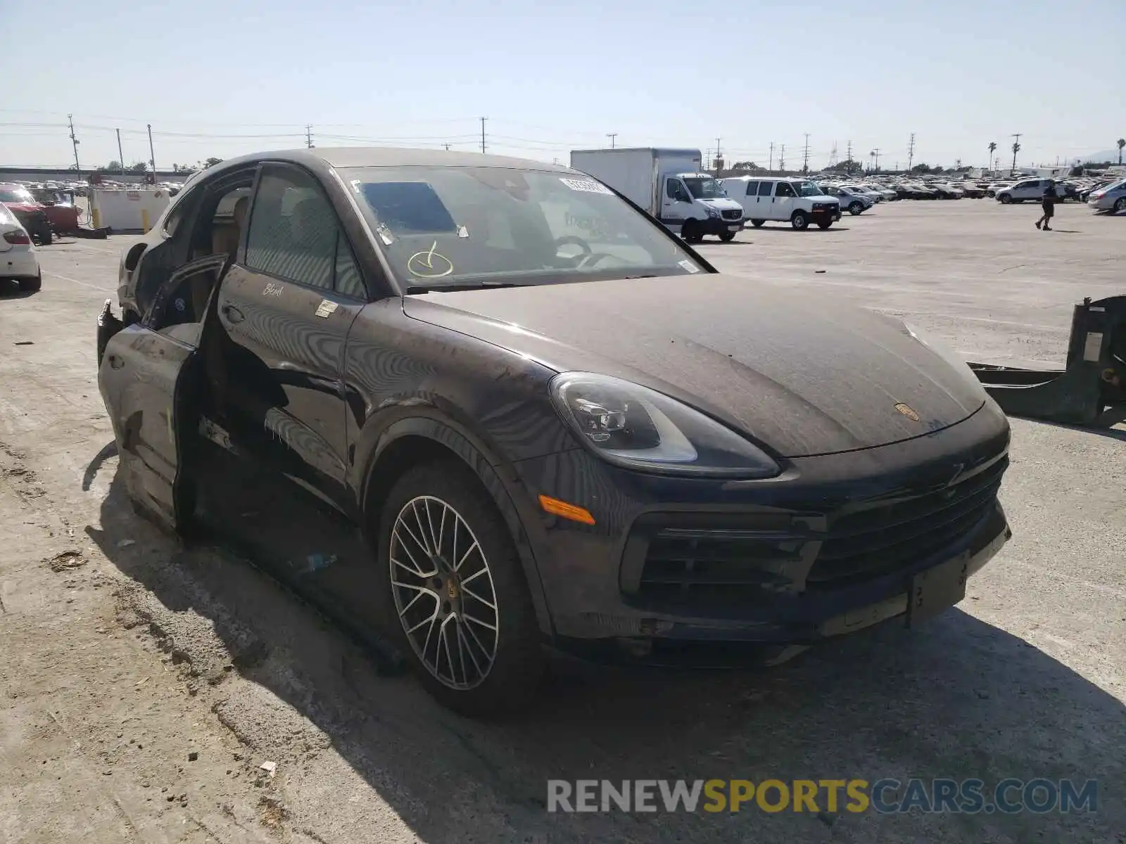 1 Photograph of a damaged car WP1BA2AY9LDA48002 PORSCHE CAYENNE 2020