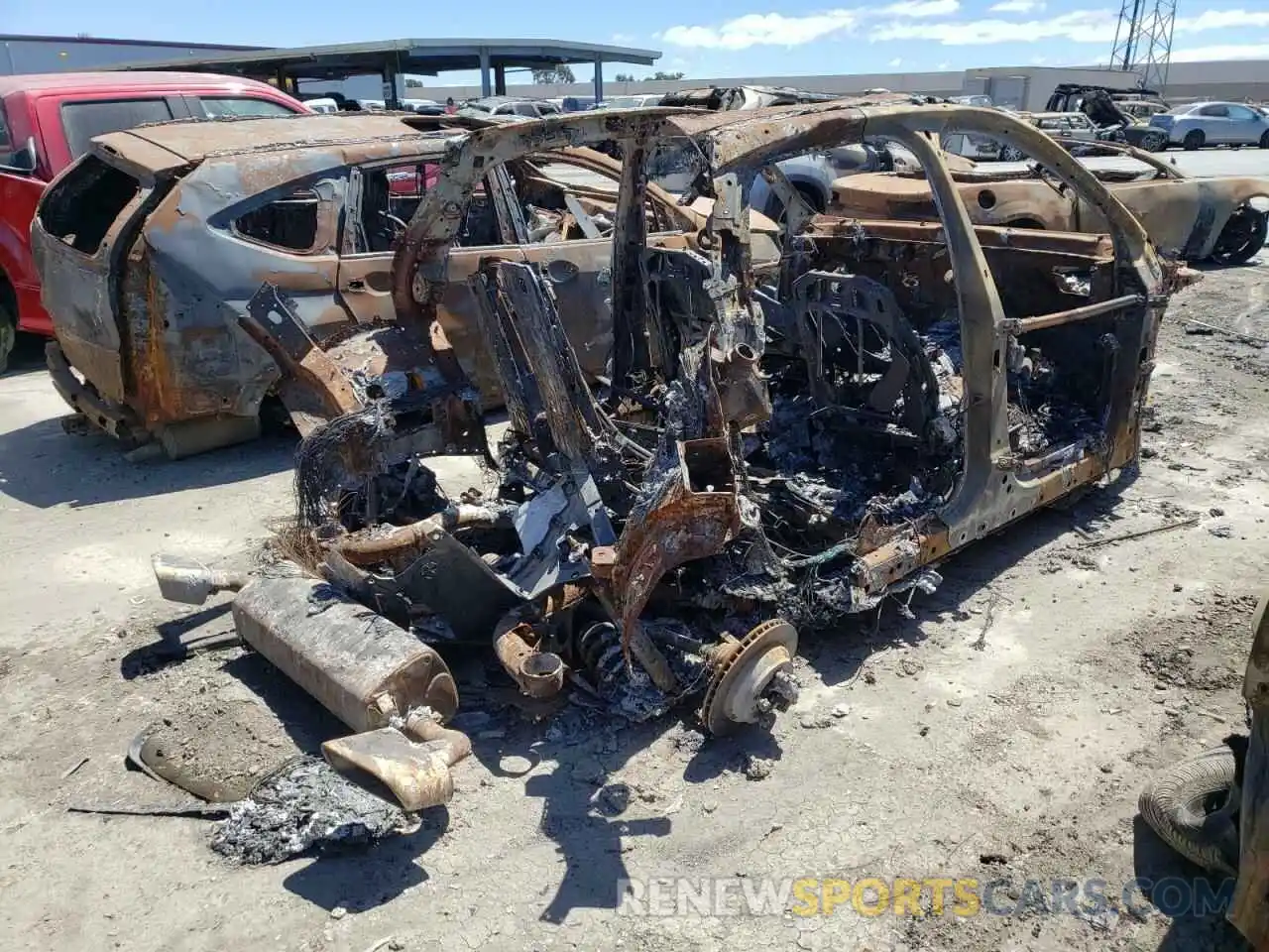 4 Photograph of a damaged car WP1BA2AYXLDA47425 PORSCHE CAYENNE 2020