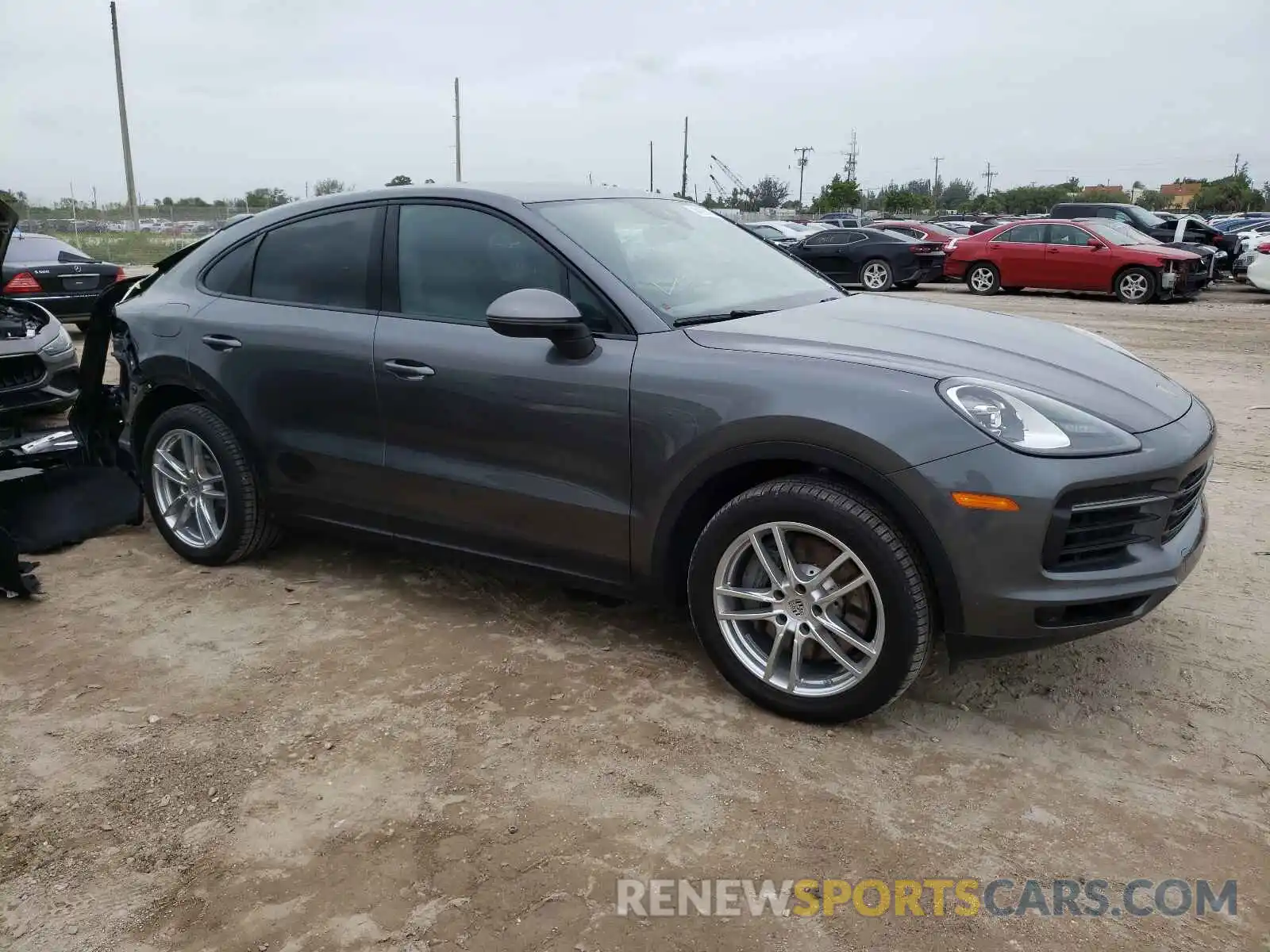 1 Photograph of a damaged car WP1BB2AY1LDA57662 PORSCHE CAYENNE 2020