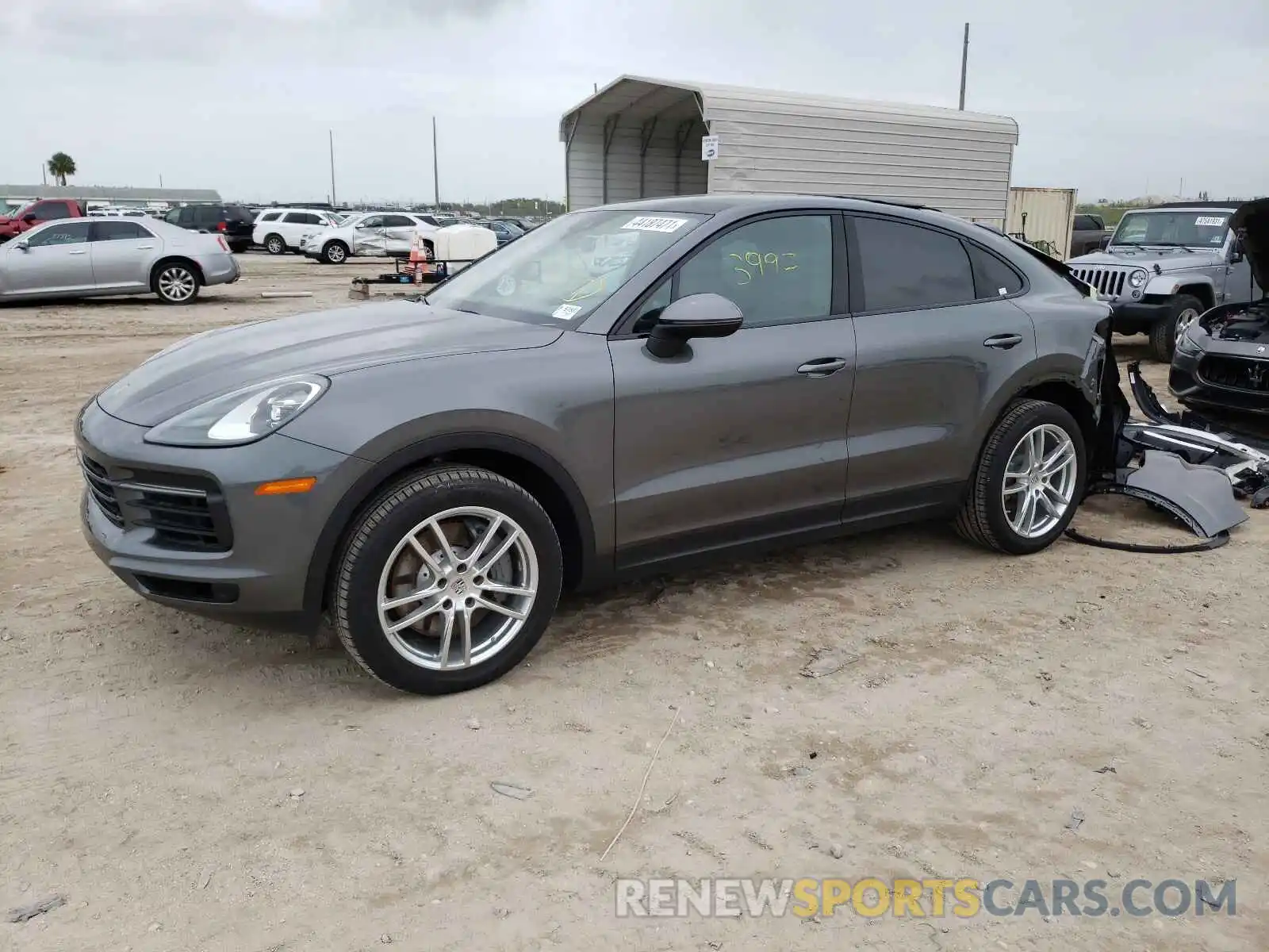 2 Photograph of a damaged car WP1BB2AY1LDA57662 PORSCHE CAYENNE 2020