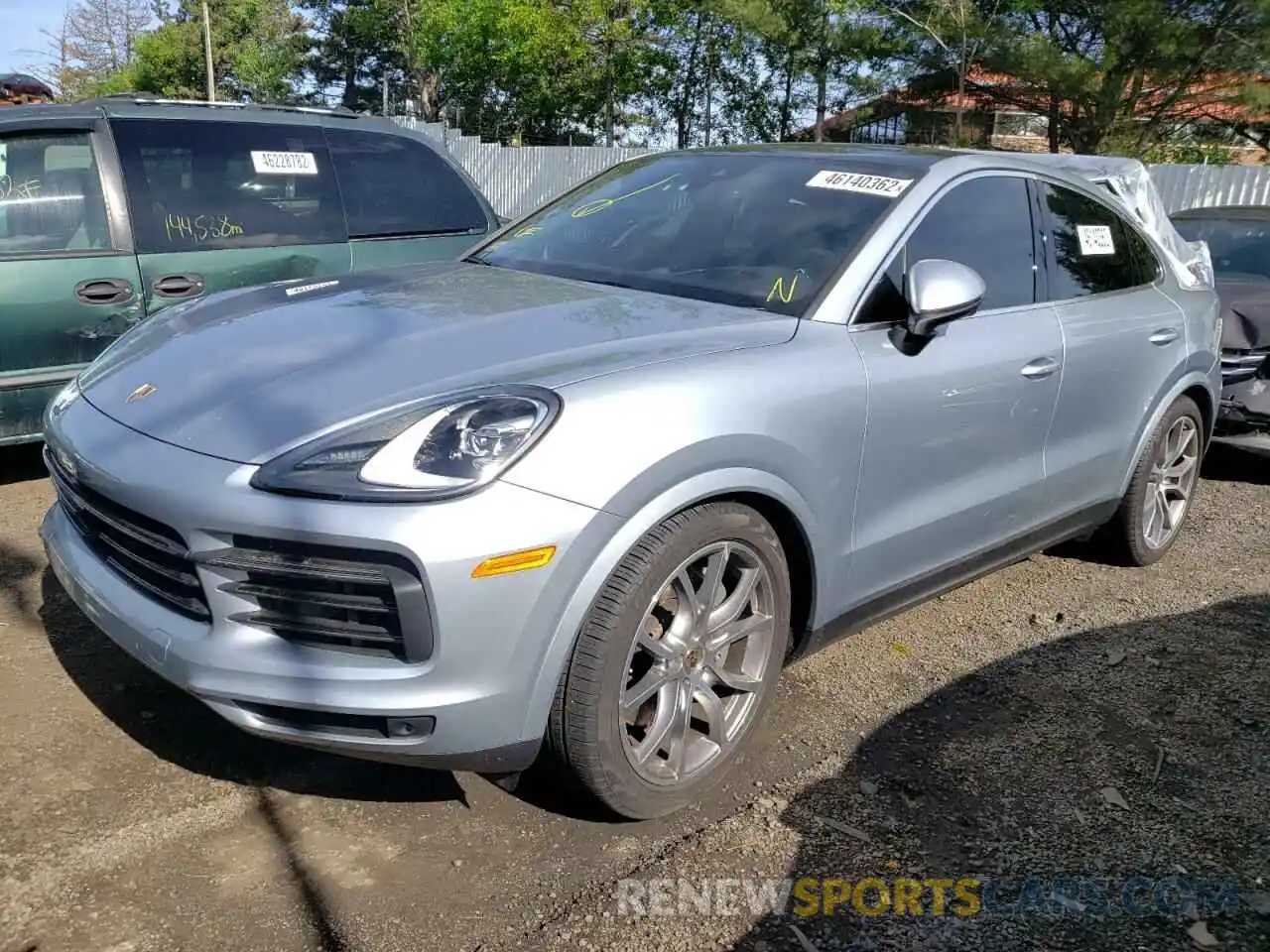 2 Photograph of a damaged car WP1BB2AY3LDA57405 PORSCHE CAYENNE 2020