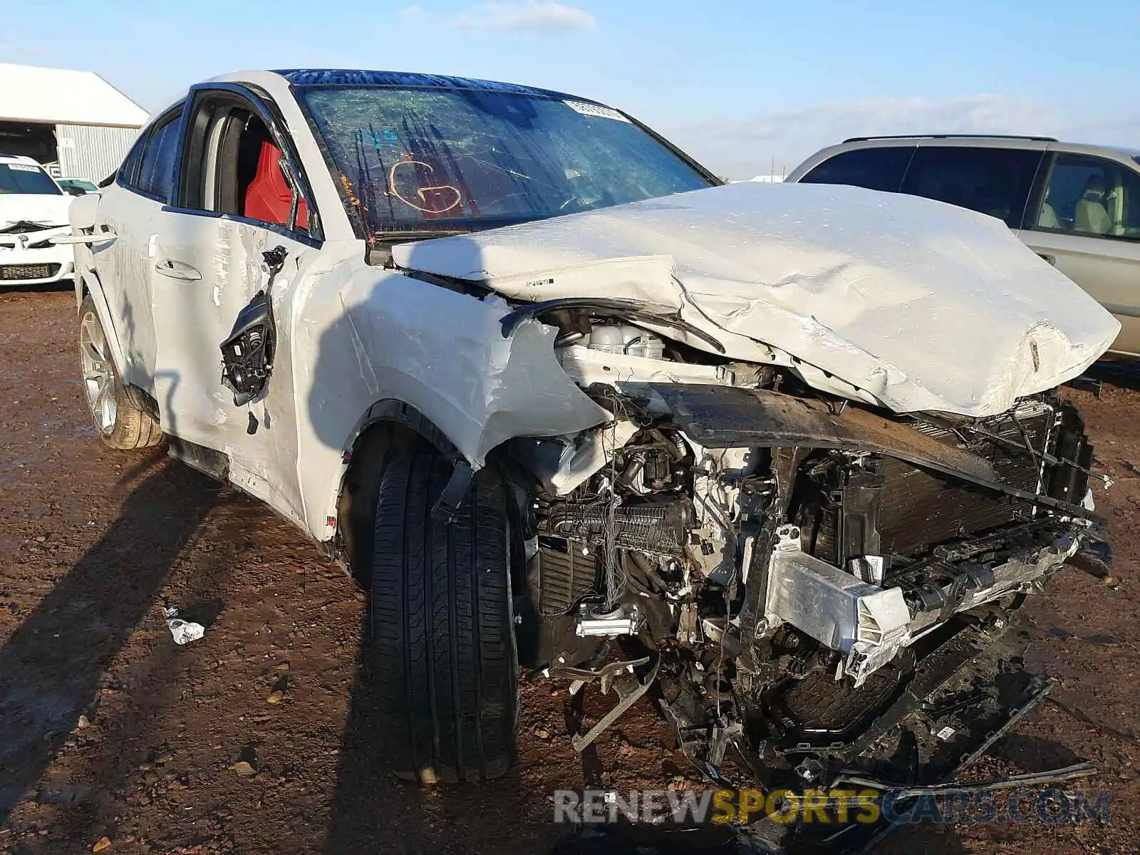 1 Photograph of a damaged car WP1BB2AY5LDA57129 PORSCHE CAYENNE 2020