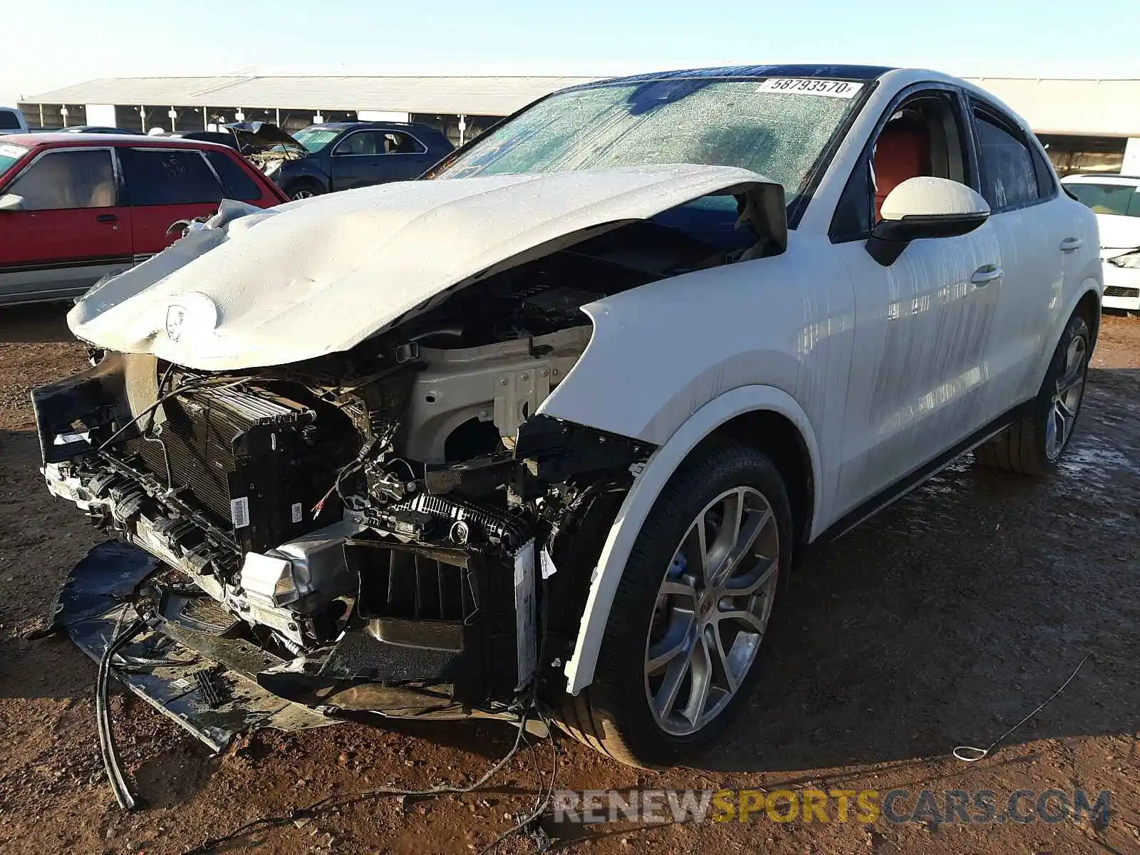 2 Photograph of a damaged car WP1BB2AY5LDA57129 PORSCHE CAYENNE 2020