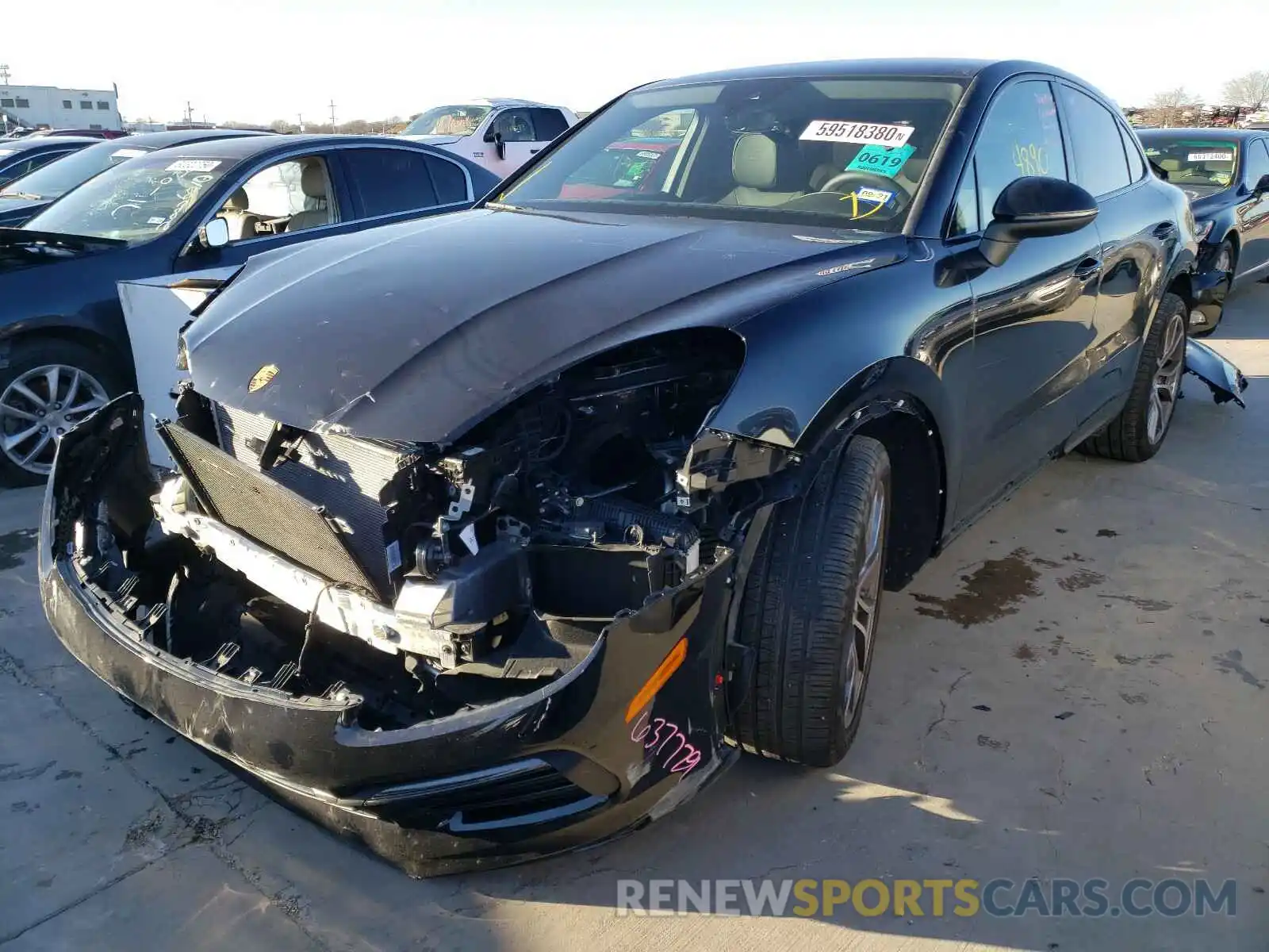 2 Photograph of a damaged car WP1BB2AY5LDA57504 PORSCHE CAYENNE 2020