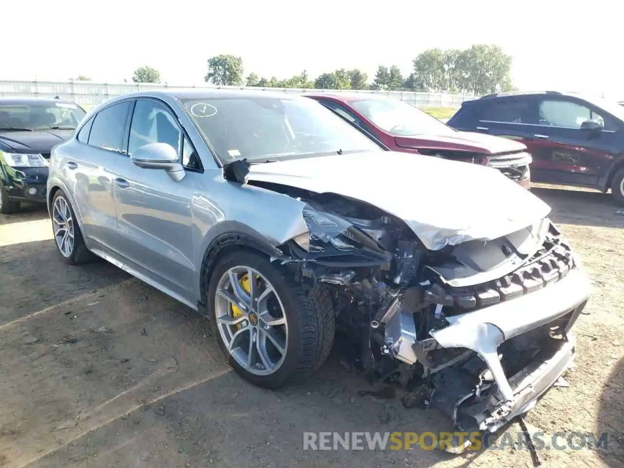 1 Photograph of a damaged car WP1BF2AY0LDA65269 PORSCHE CAYENNE 2020