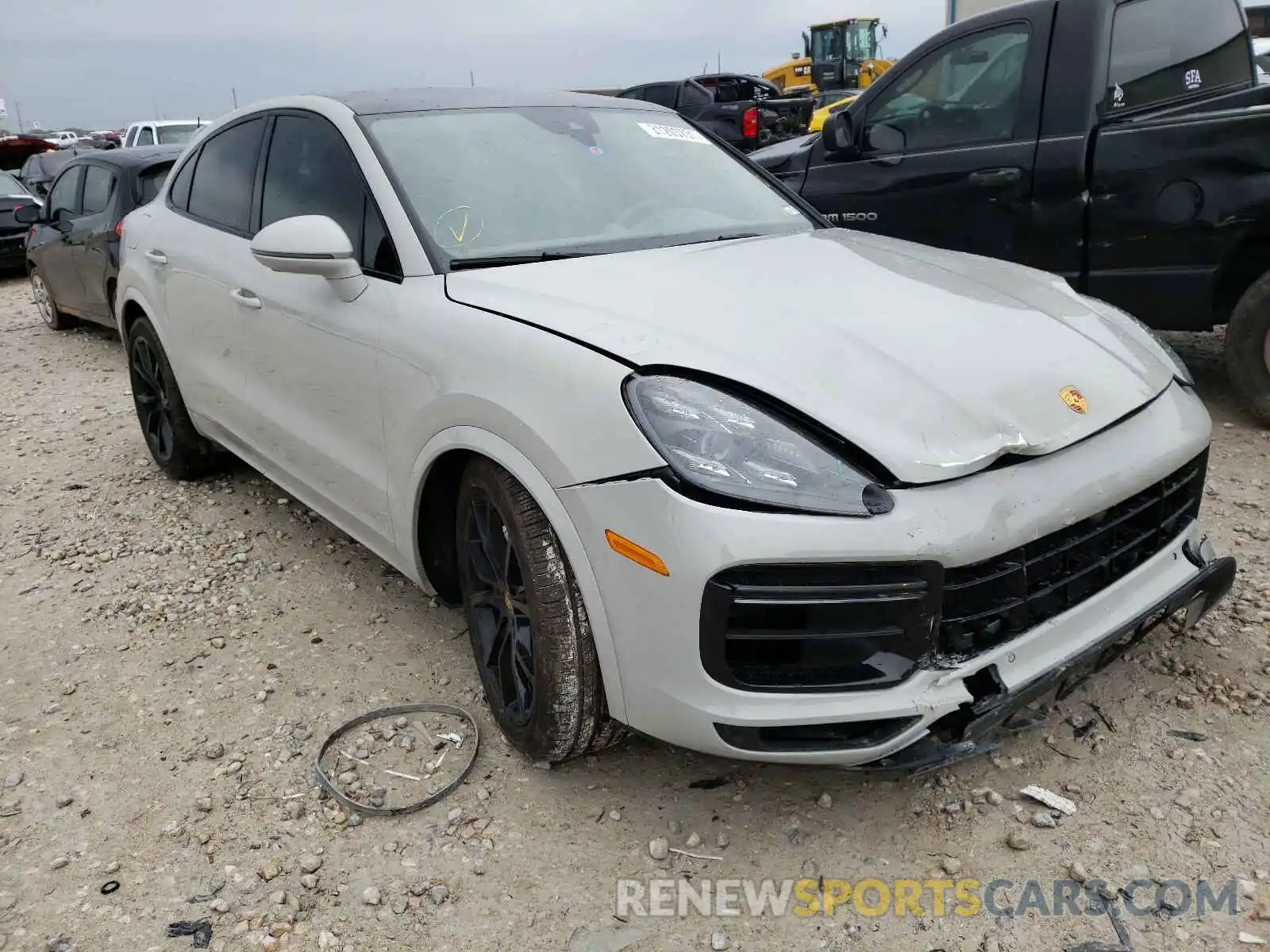 1 Photograph of a damaged car WP1BF2AY4LDA65453 PORSCHE CAYENNE 2020