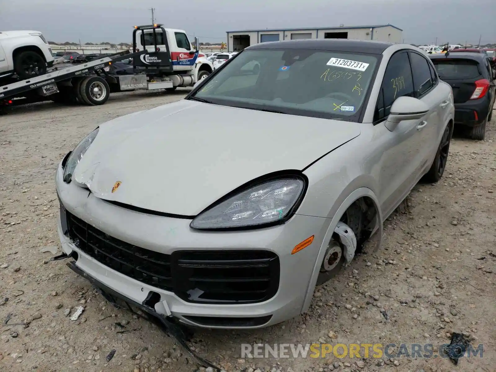 2 Photograph of a damaged car WP1BF2AY4LDA65453 PORSCHE CAYENNE 2020