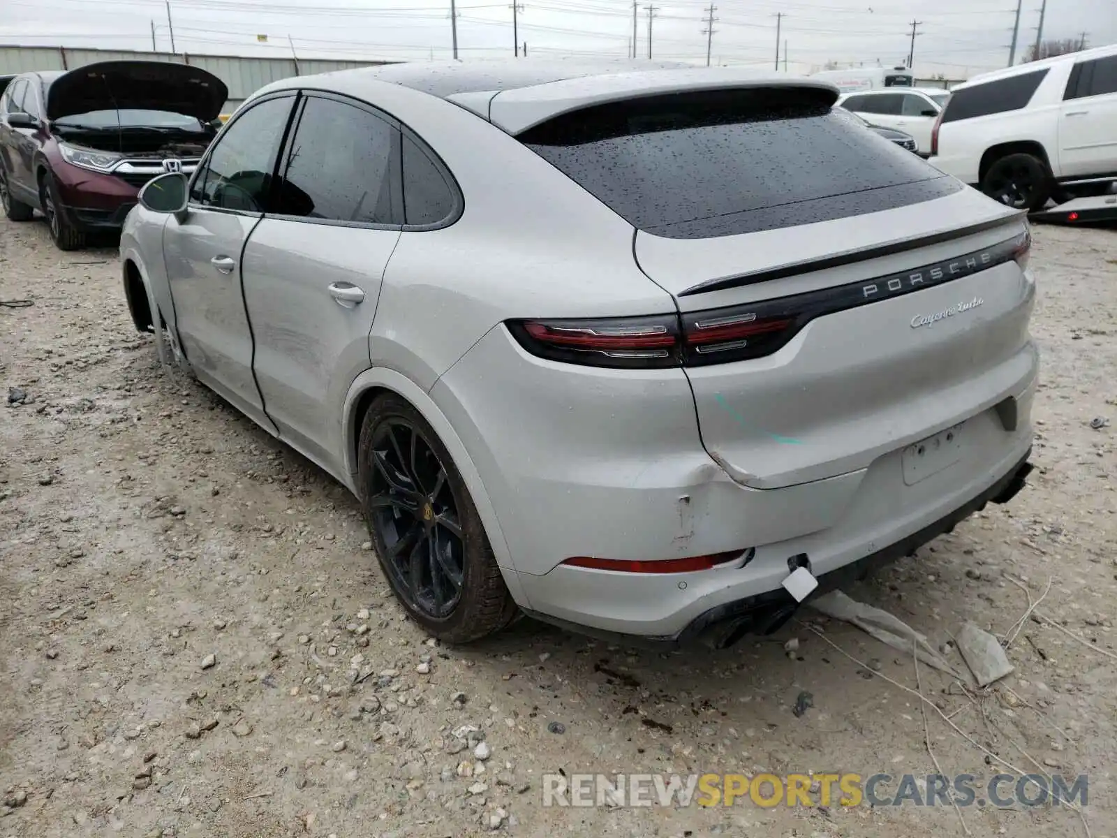 3 Photograph of a damaged car WP1BF2AY4LDA65453 PORSCHE CAYENNE 2020