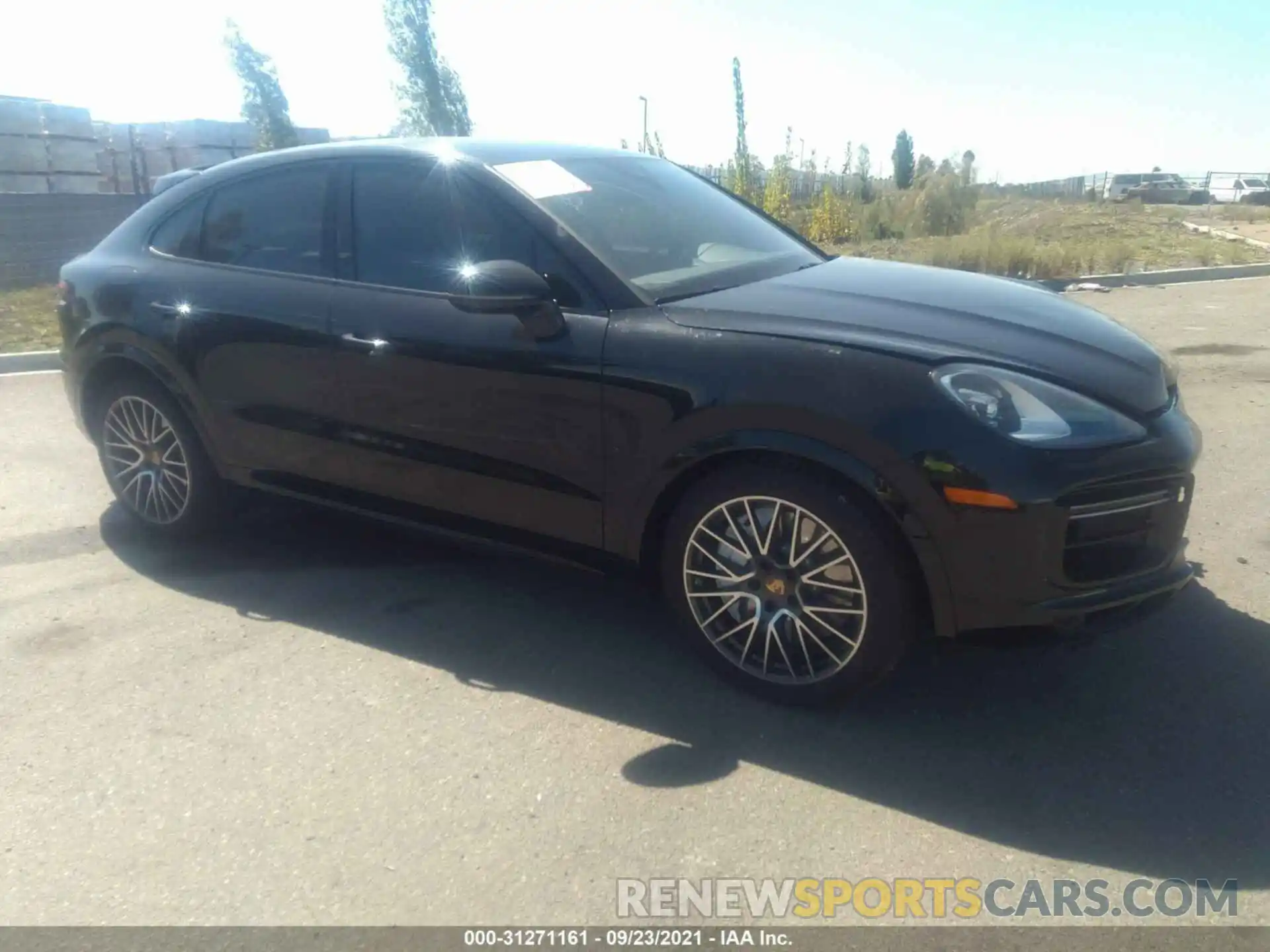 1 Photograph of a damaged car WP1BF2AY8LDA65097 PORSCHE CAYENNE 2020