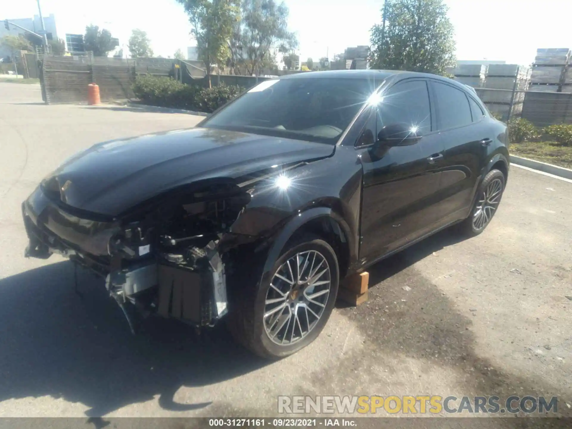 2 Photograph of a damaged car WP1BF2AY8LDA65097 PORSCHE CAYENNE 2020