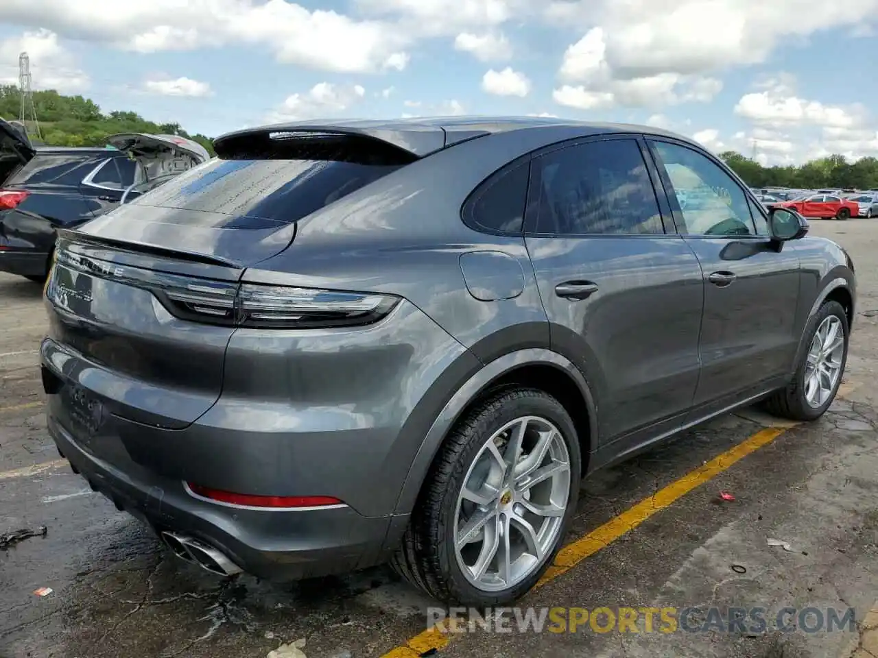 4 Photograph of a damaged car WP1BF2AY8LDA65651 PORSCHE CAYENNE 2020