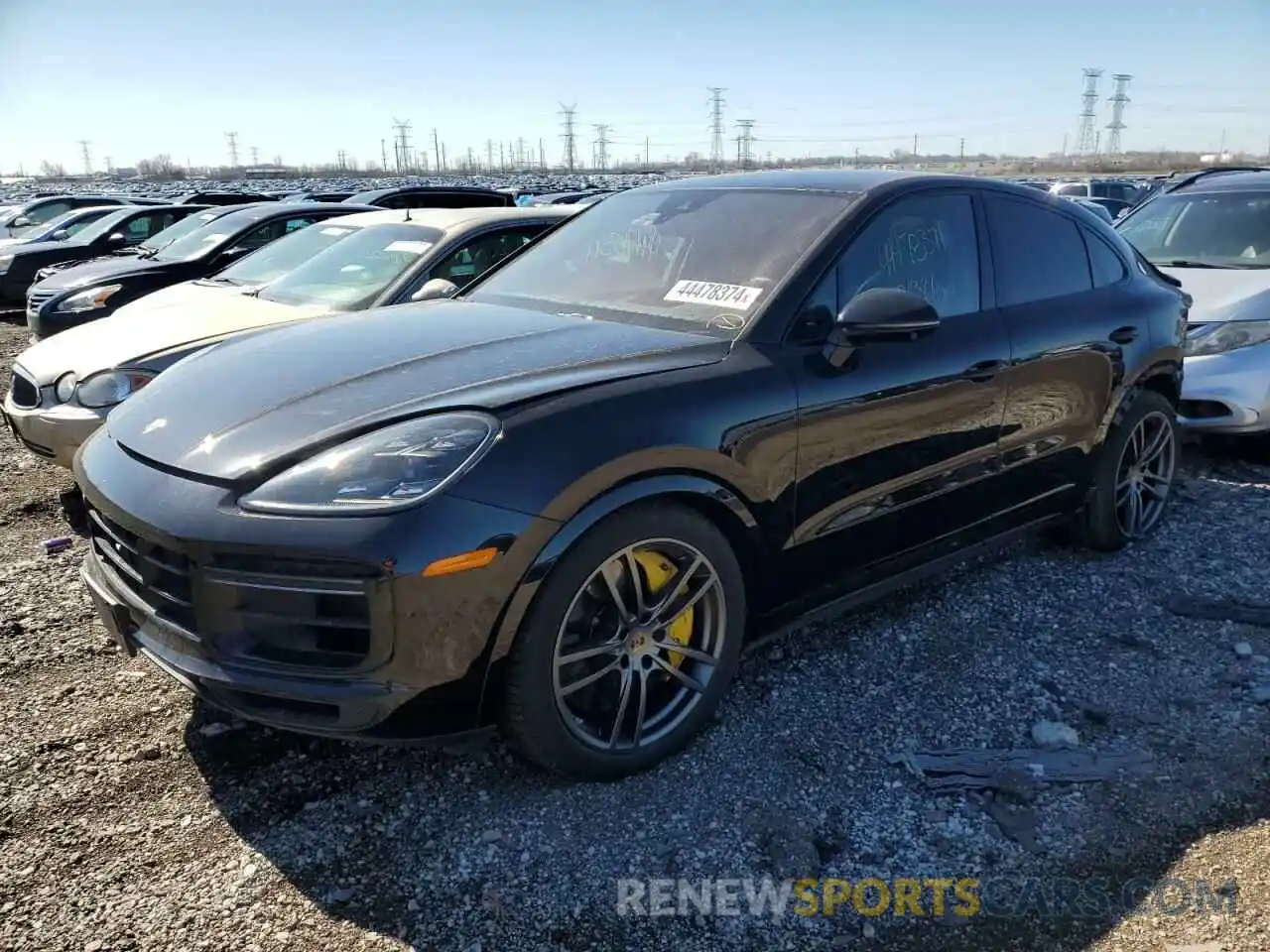 1 Photograph of a damaged car WP1BF2AY9LDA65707 PORSCHE CAYENNE 2020