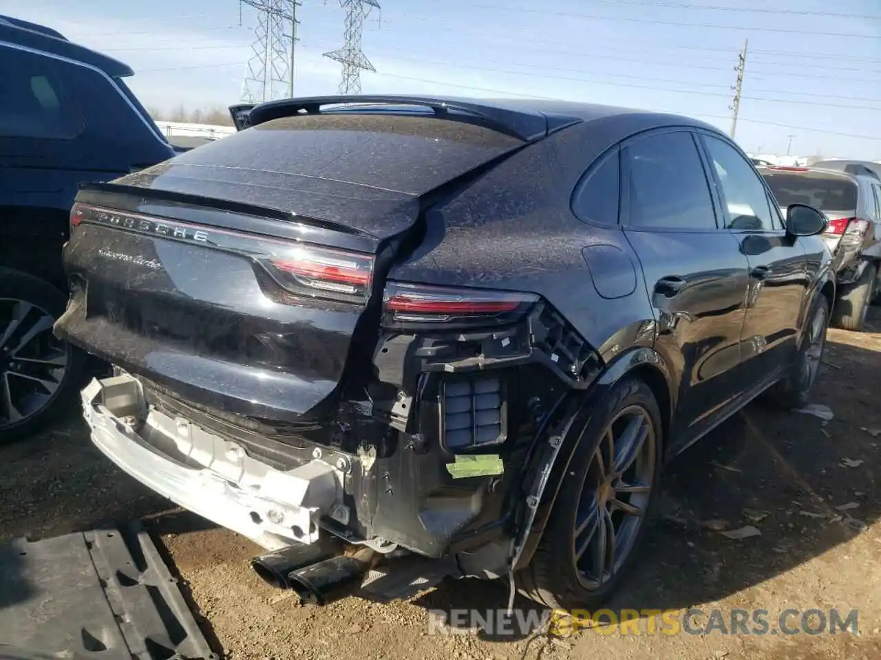 3 Photograph of a damaged car WP1BF2AY9LDA65707 PORSCHE CAYENNE 2020