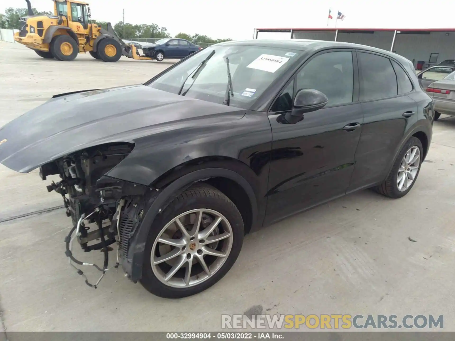 2 Photograph of a damaged car WP1AA2AY0MDA00028 PORSCHE CAYENNE 2021