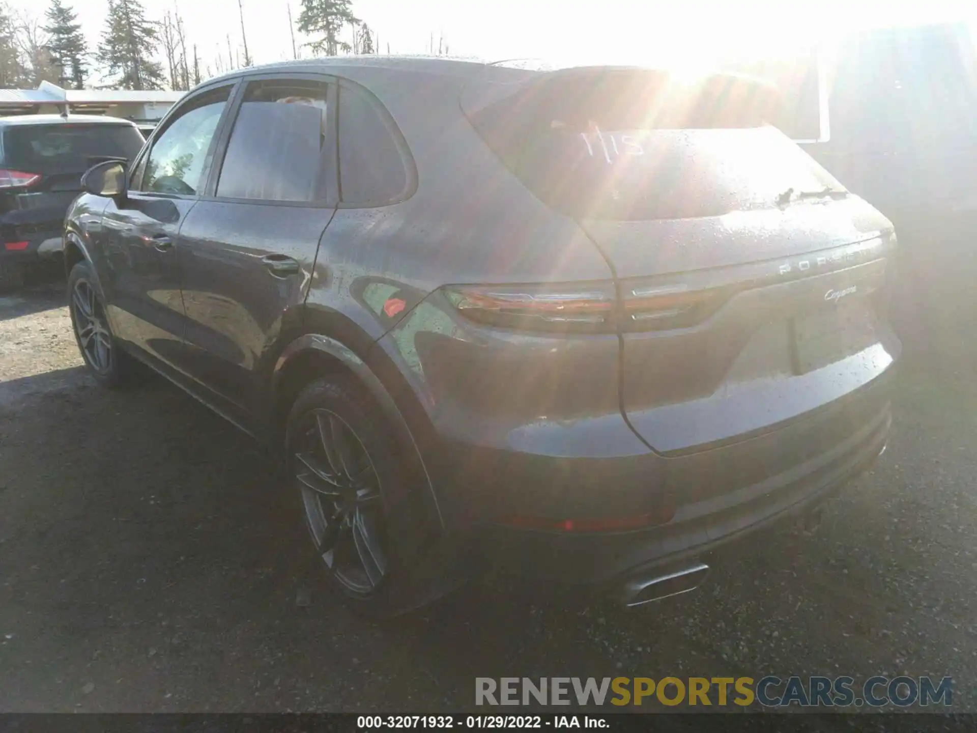 3 Photograph of a damaged car WP1AA2AY0MDA01146 PORSCHE CAYENNE 2021