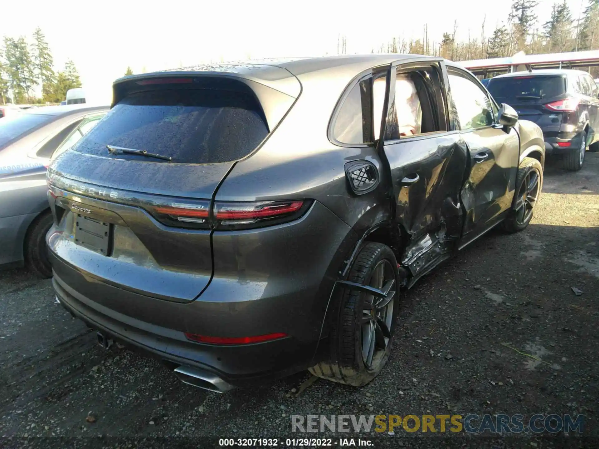 4 Photograph of a damaged car WP1AA2AY0MDA01146 PORSCHE CAYENNE 2021