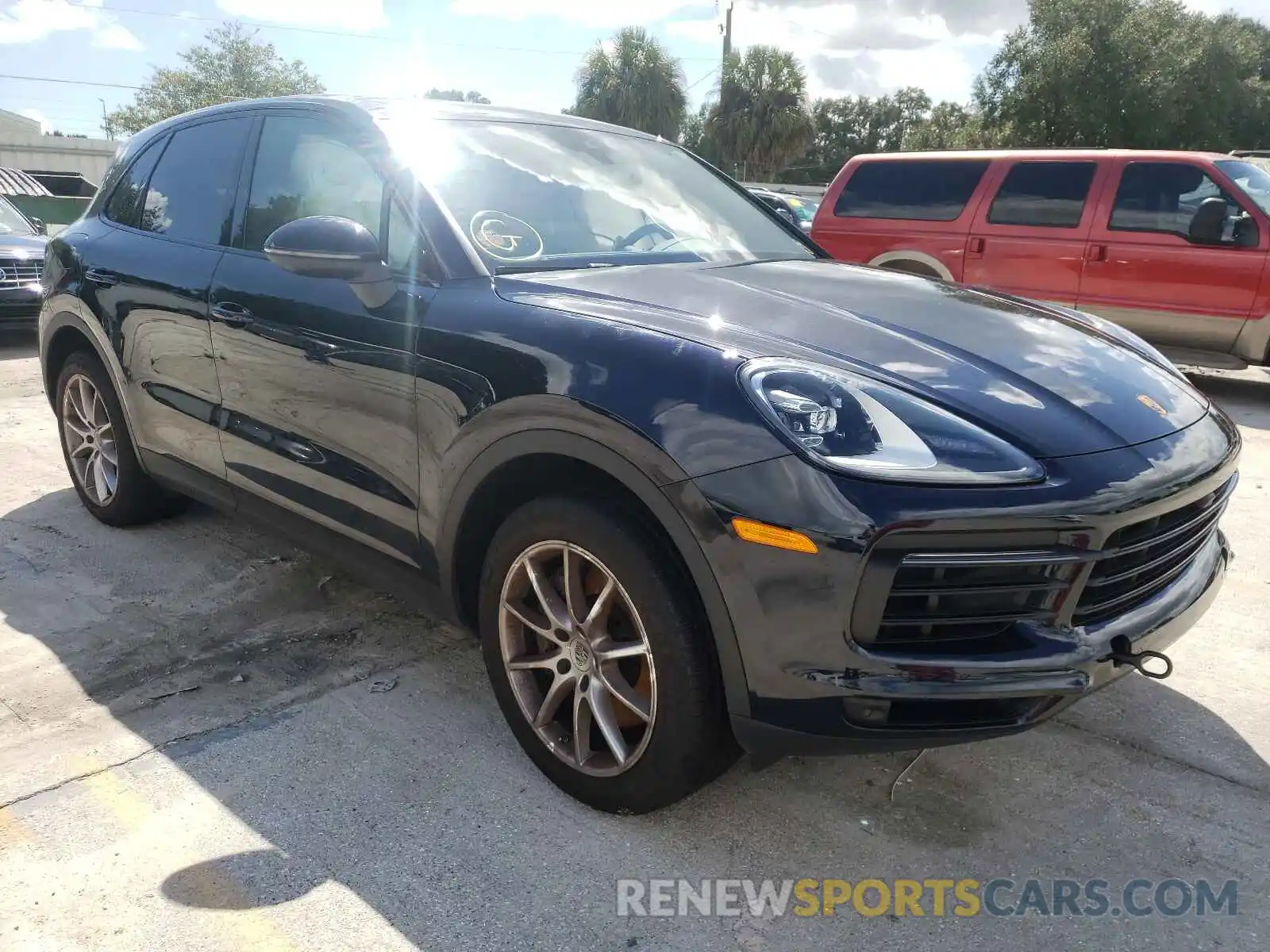 1 Photograph of a damaged car WP1AA2AY0MDA01924 PORSCHE CAYENNE 2021