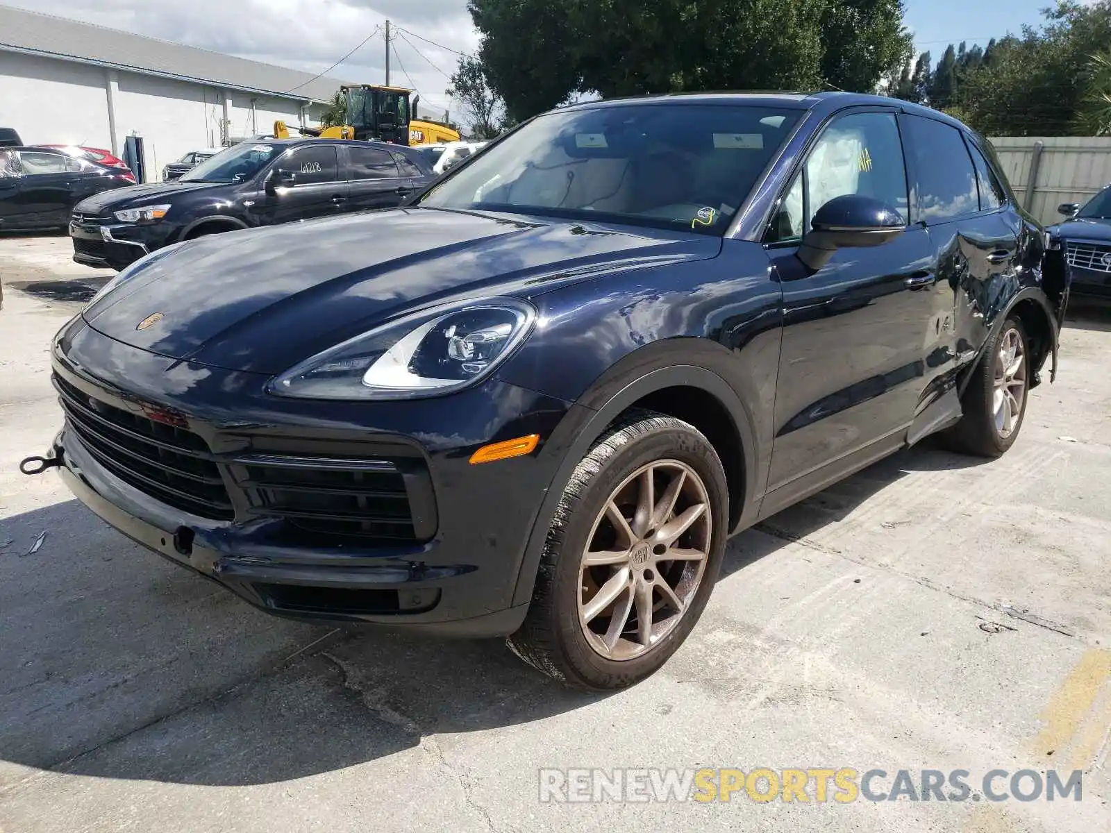 2 Photograph of a damaged car WP1AA2AY0MDA01924 PORSCHE CAYENNE 2021