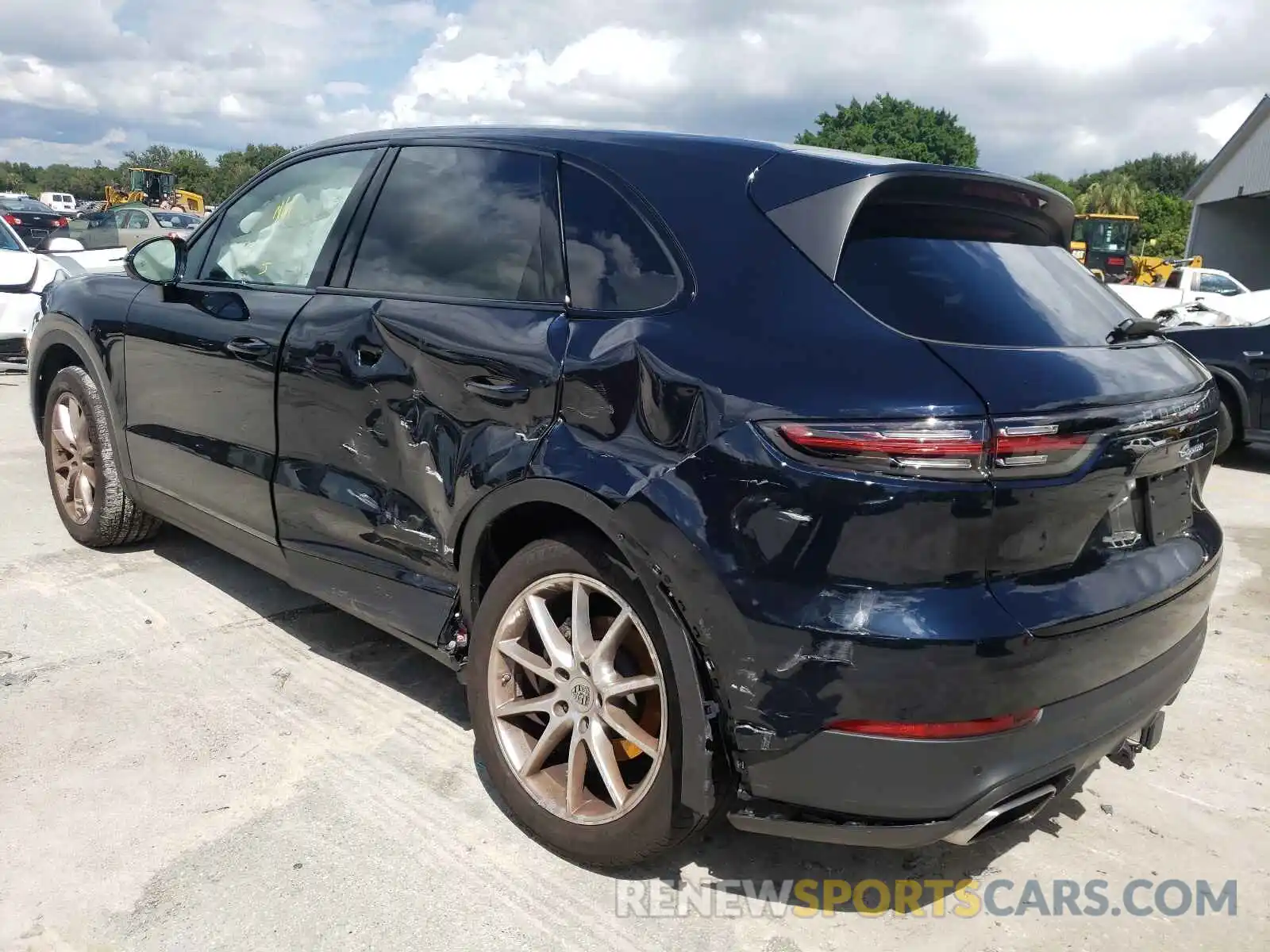 3 Photograph of a damaged car WP1AA2AY0MDA01924 PORSCHE CAYENNE 2021