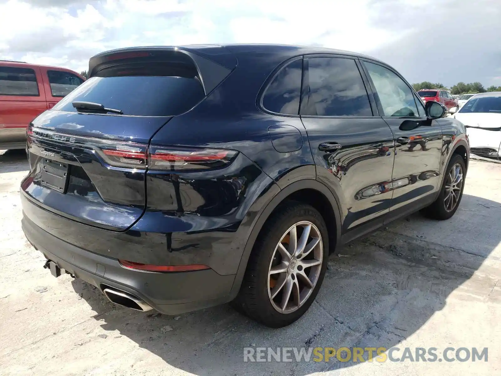 4 Photograph of a damaged car WP1AA2AY0MDA01924 PORSCHE CAYENNE 2021