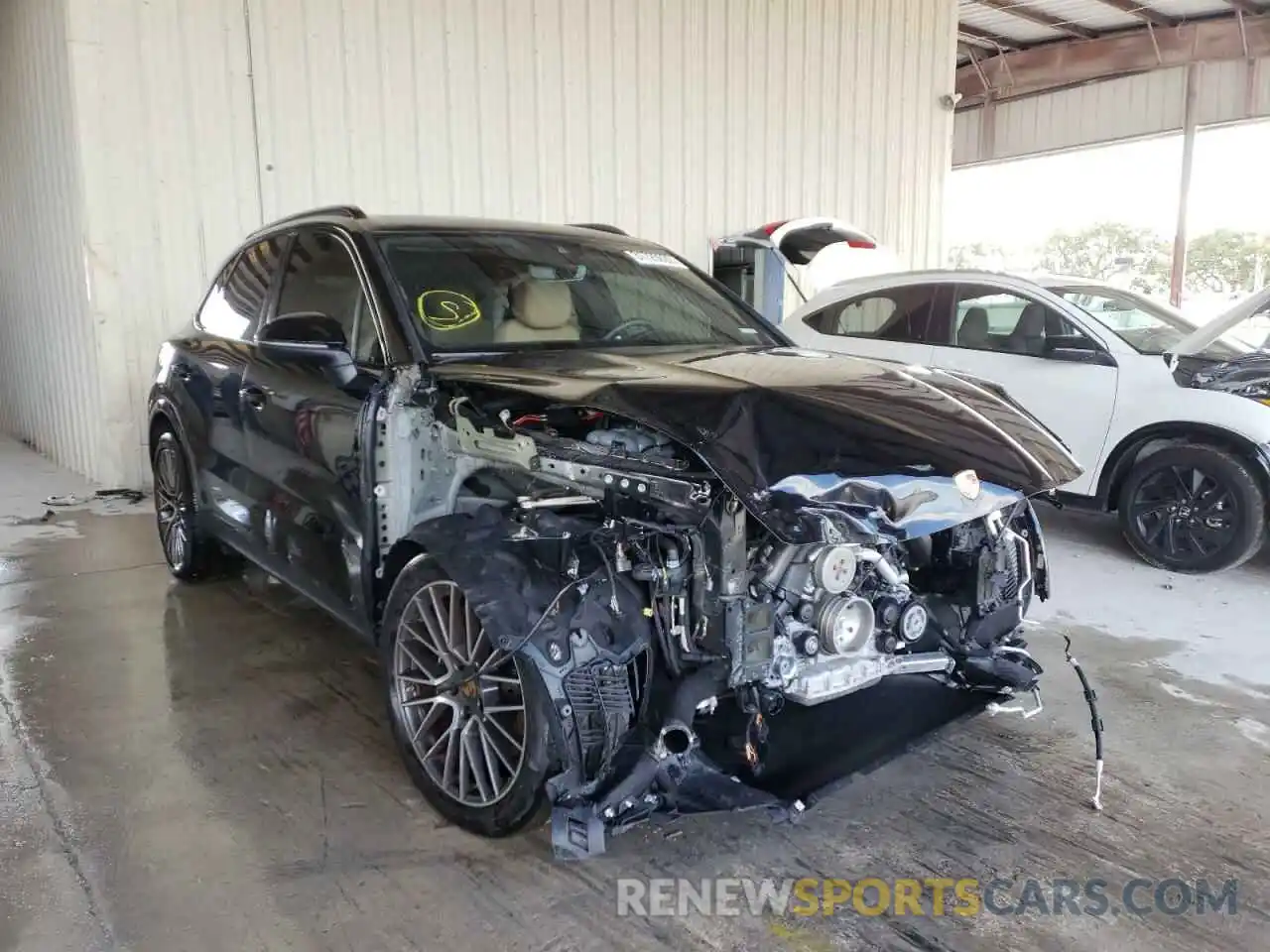 1 Photograph of a damaged car WP1AA2AY0MDA07657 PORSCHE CAYENNE 2021