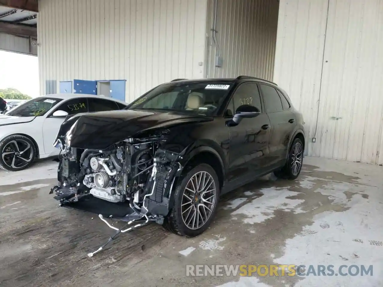 2 Photograph of a damaged car WP1AA2AY0MDA07657 PORSCHE CAYENNE 2021