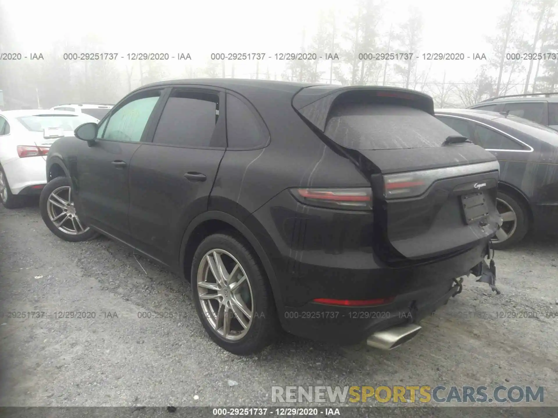 3 Photograph of a damaged car WP1AA2AY1MDA00068 PORSCHE CAYENNE 2021