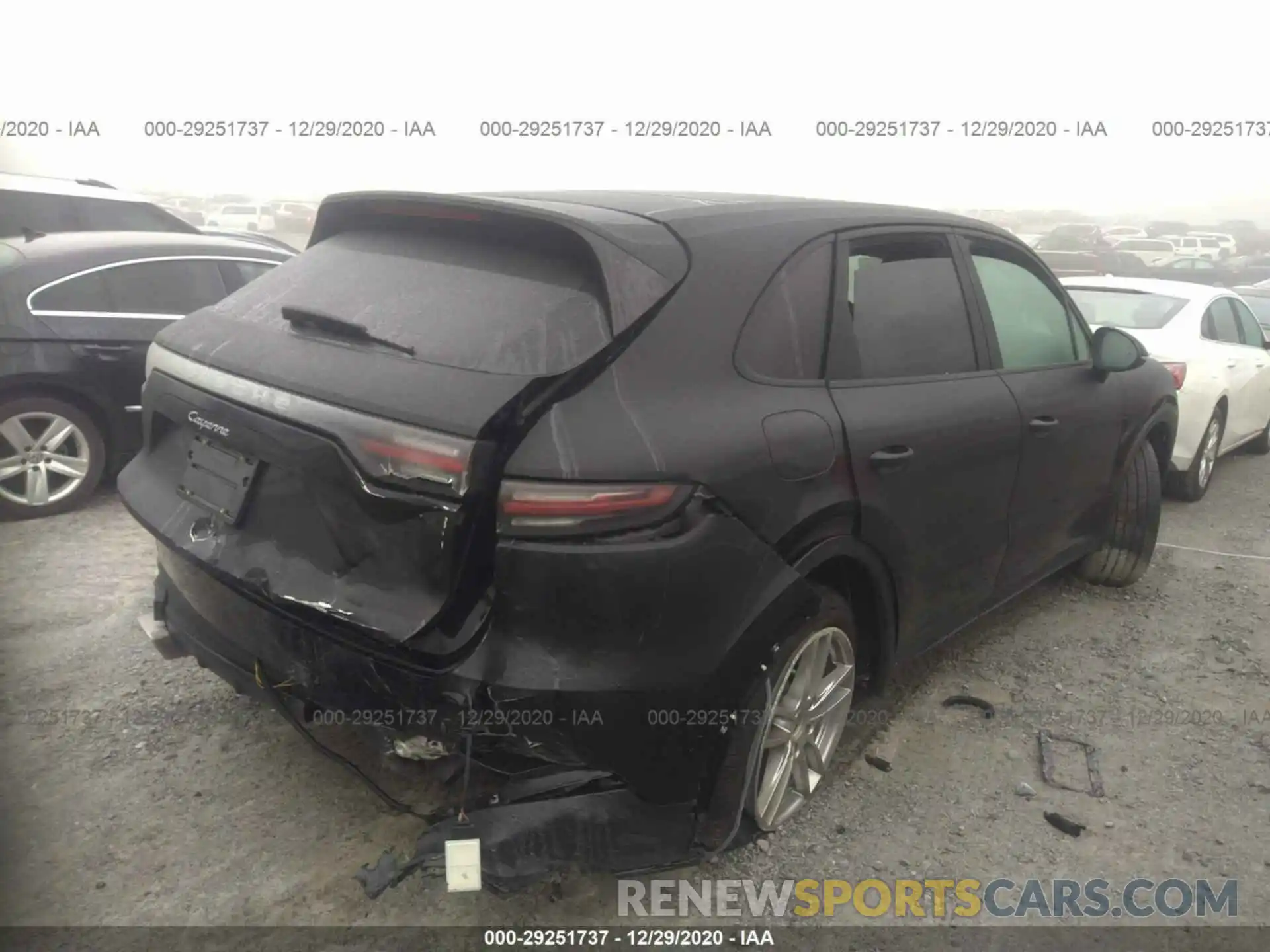 4 Photograph of a damaged car WP1AA2AY1MDA00068 PORSCHE CAYENNE 2021